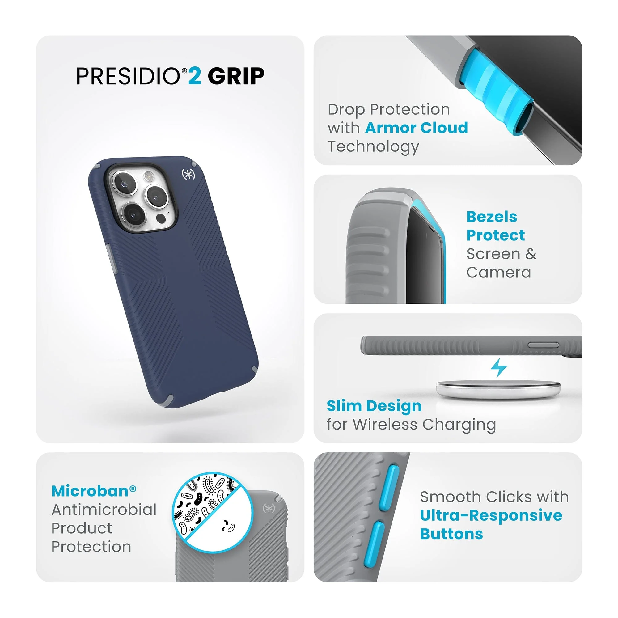 Presidio2 Grip iPhone 15 Pro Cases - Image 18