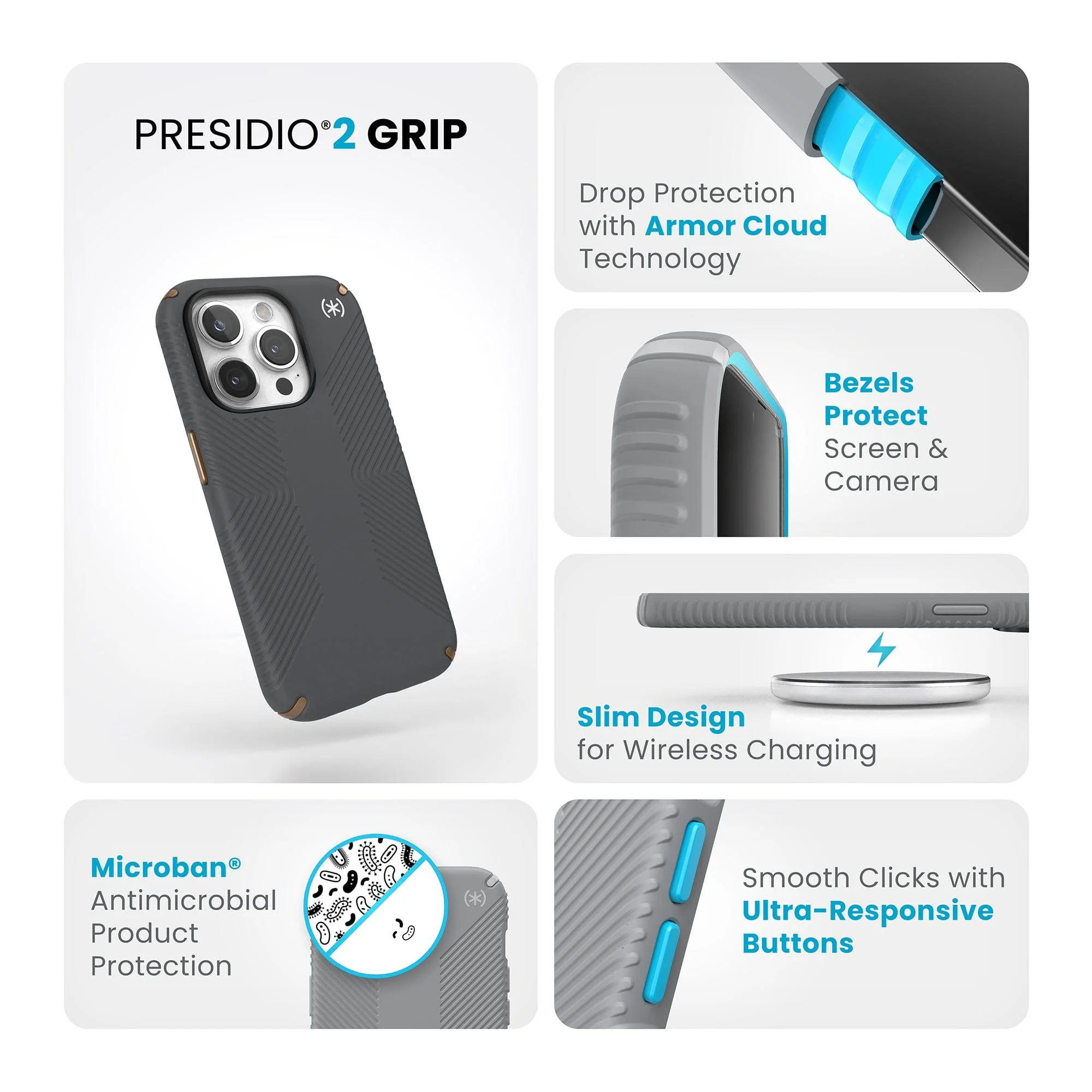 Presidio2 Grip iPhone 15 Pro Cases - Image 27