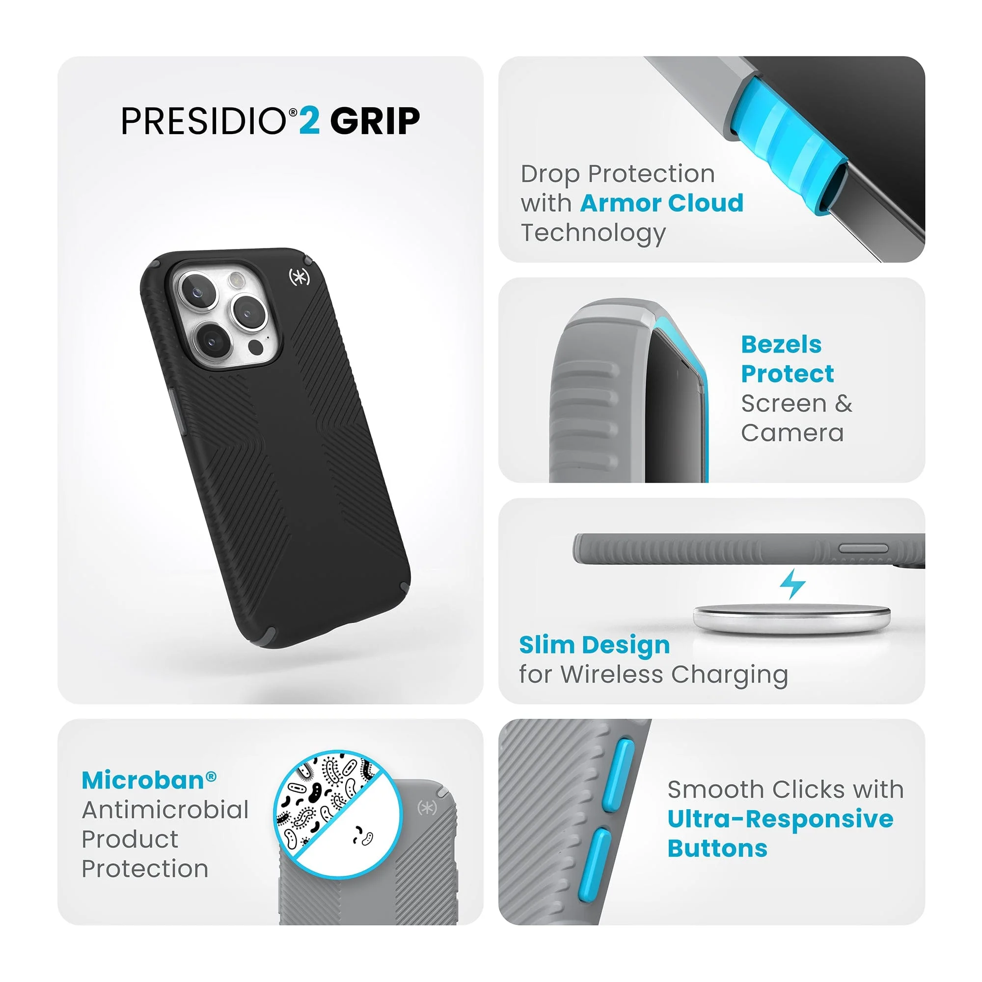 Presidio2 Grip iPhone 15 Pro Cases - Image 9