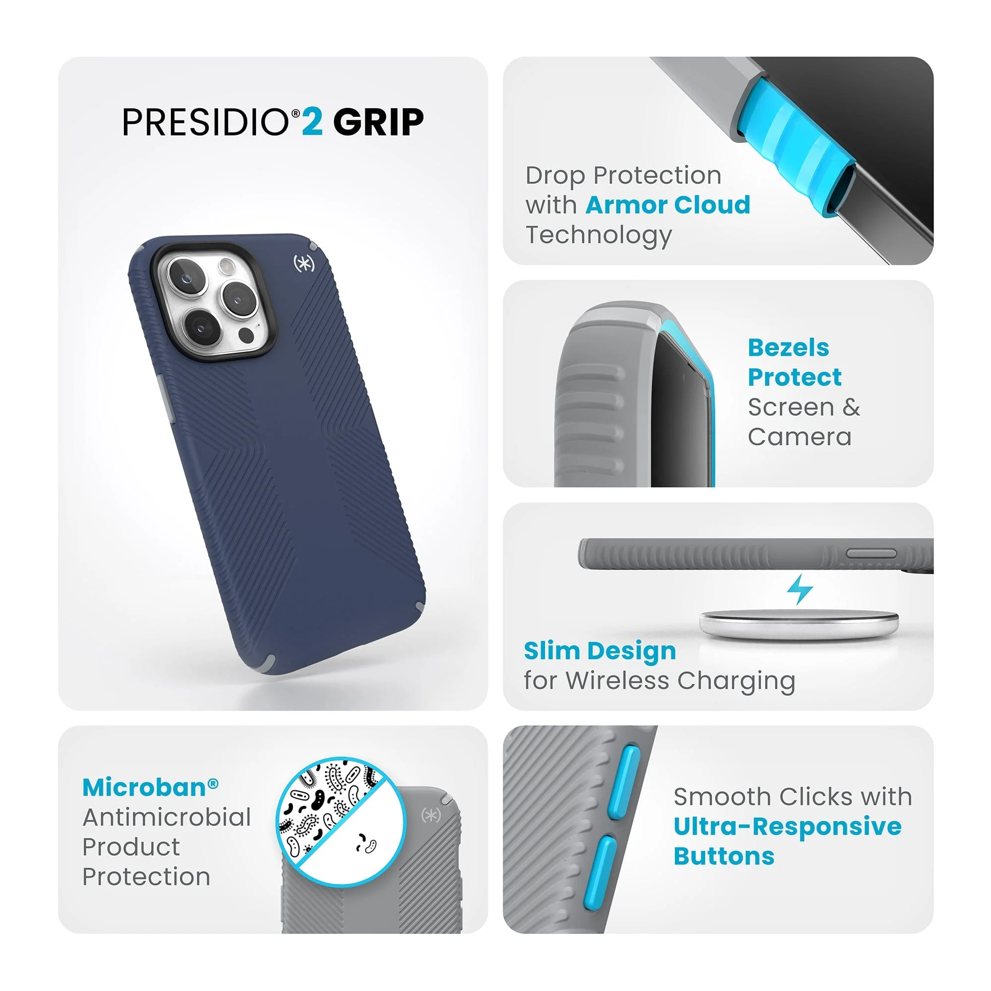 Presidio2 Grip iPhone 15 Pro Max Cases - Image 18