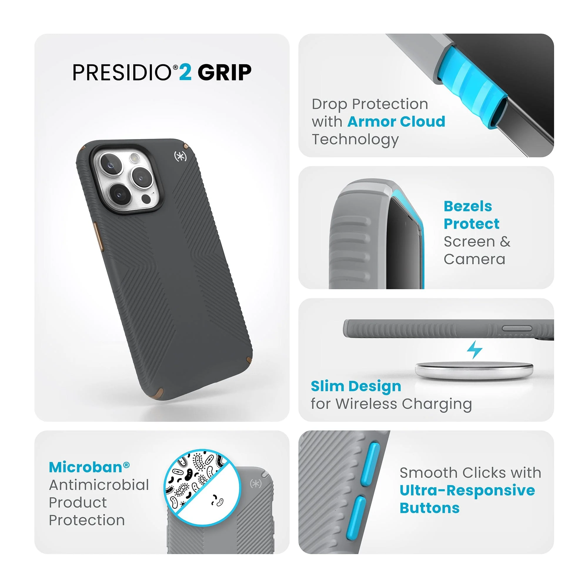 Presidio2 Grip iPhone 15 Pro Max Cases - Image 27