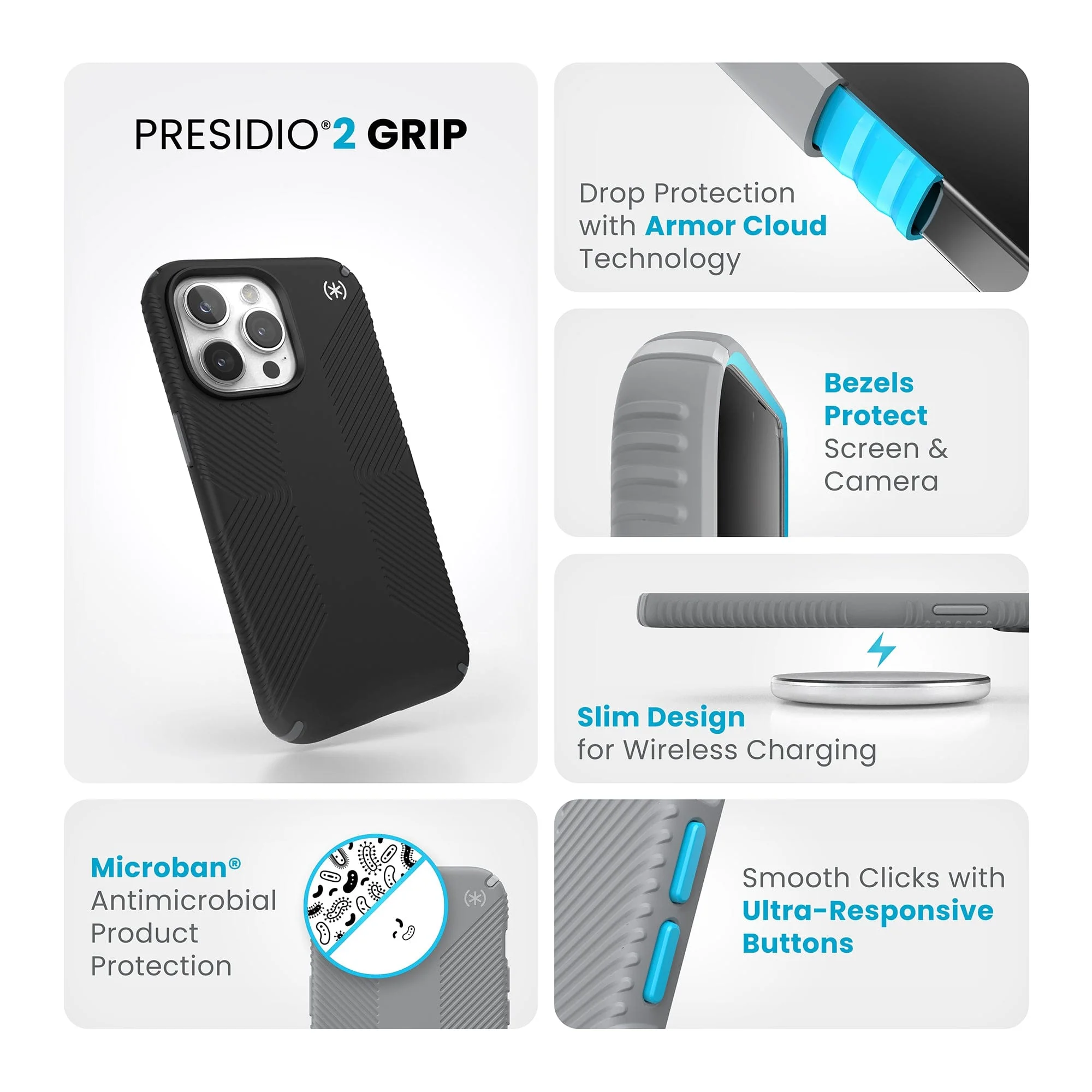 Presidio2 Grip iPhone 15 Pro Max Cases - Image 9