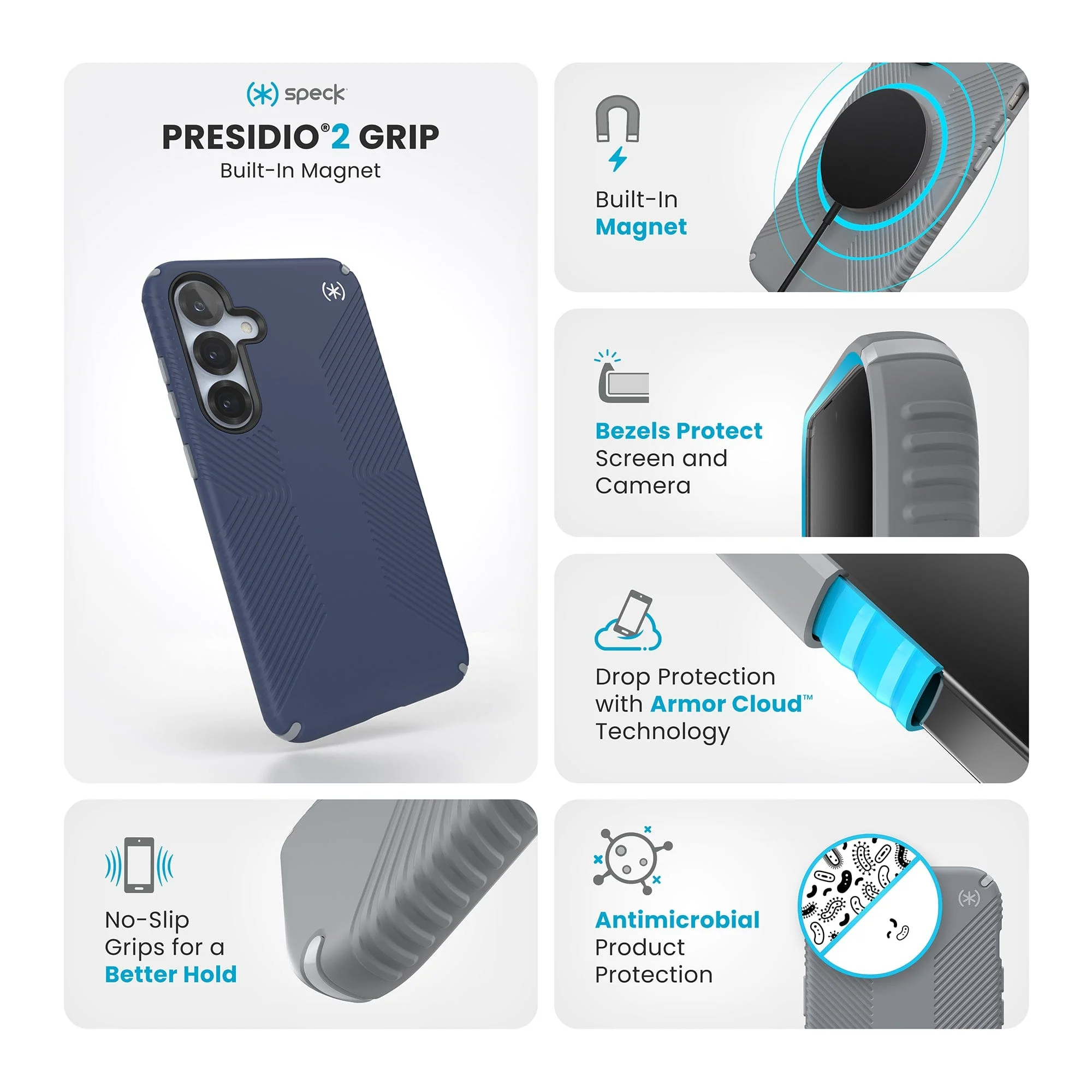 Presidio2 Grip Magnet Samsung Galaxy S25+ Cases - Image 10