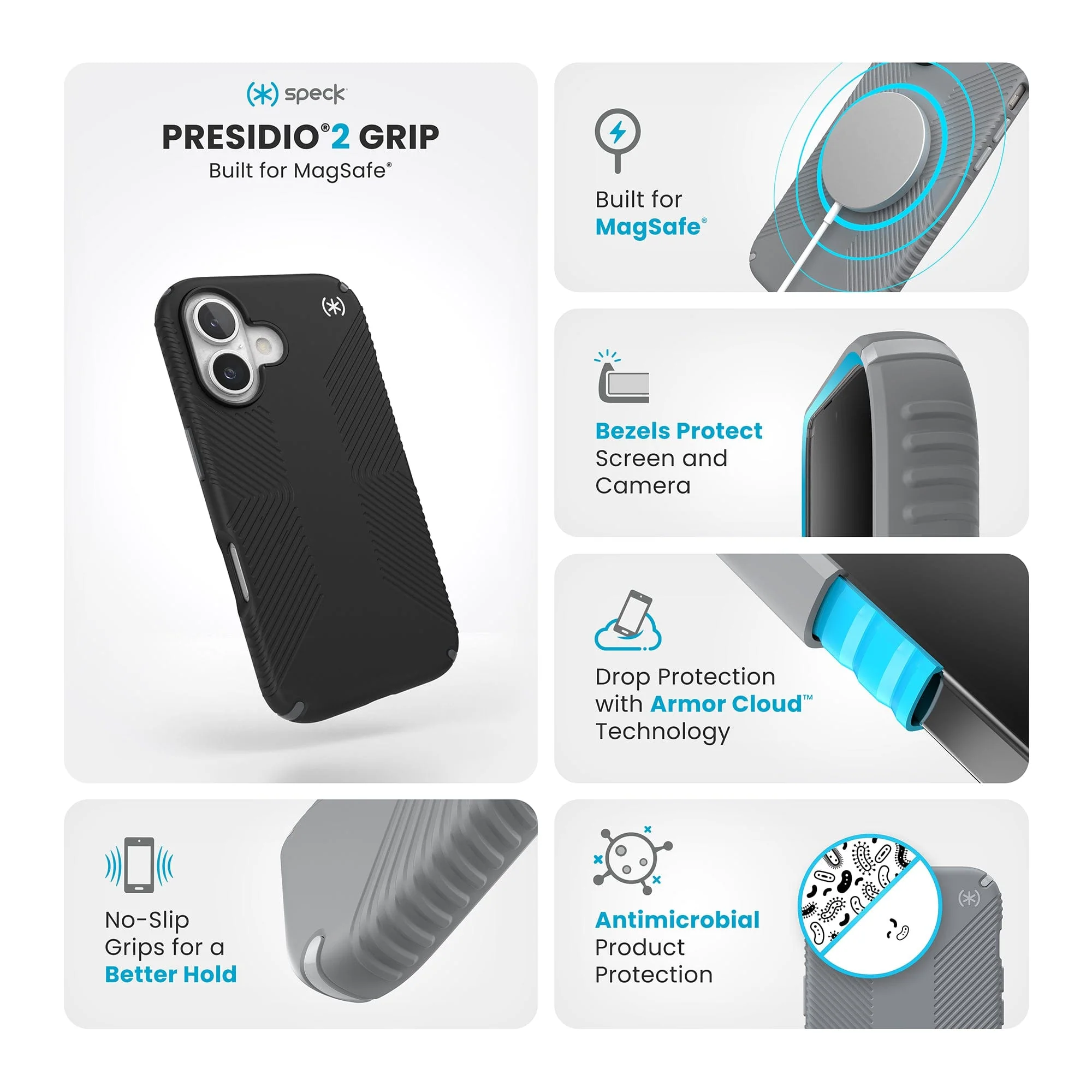 Presidio2 Grip MagSafe Apple iPhone 16 Case - Image 10