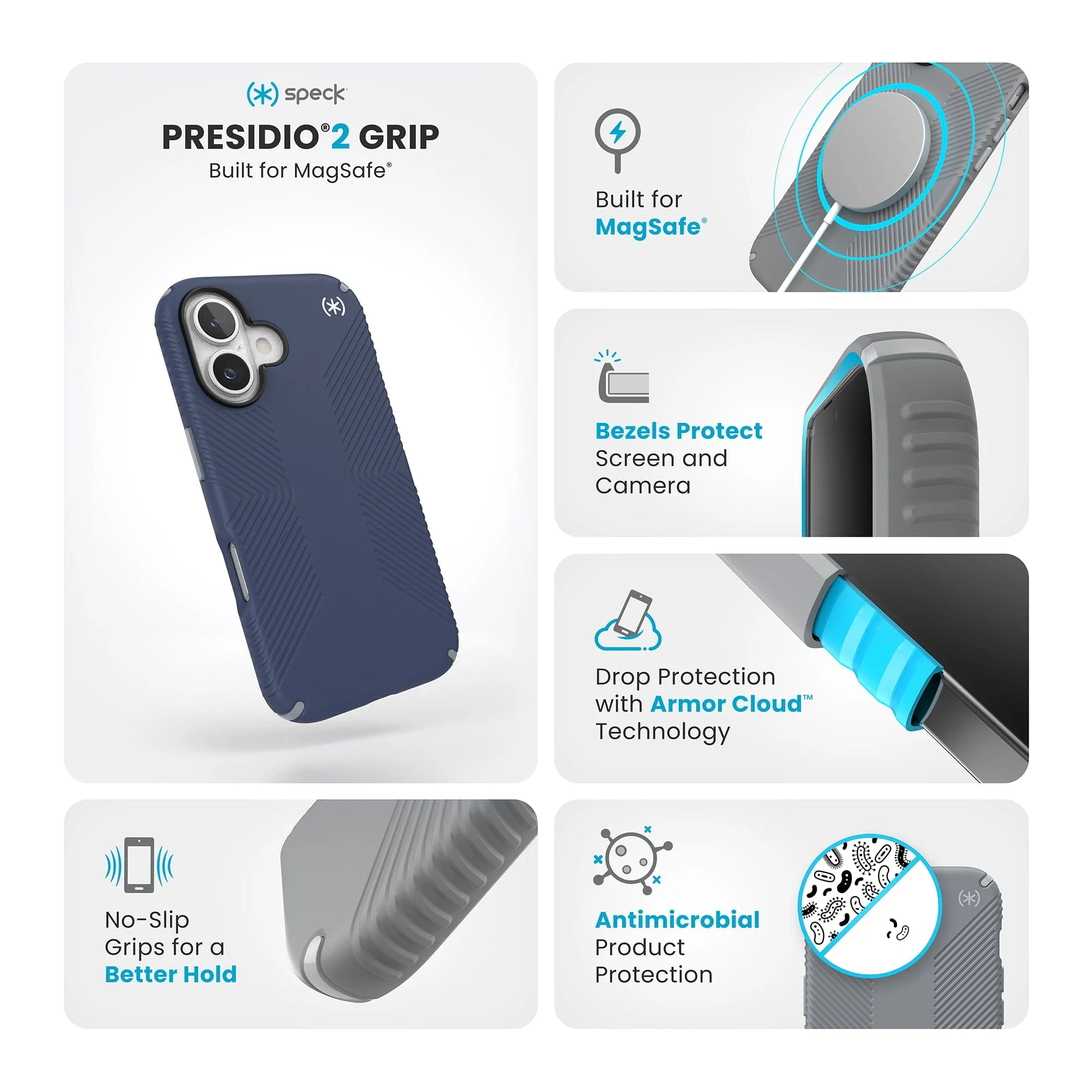 Presidio2 Grip MagSafe Apple iPhone 16 Case - Image 20