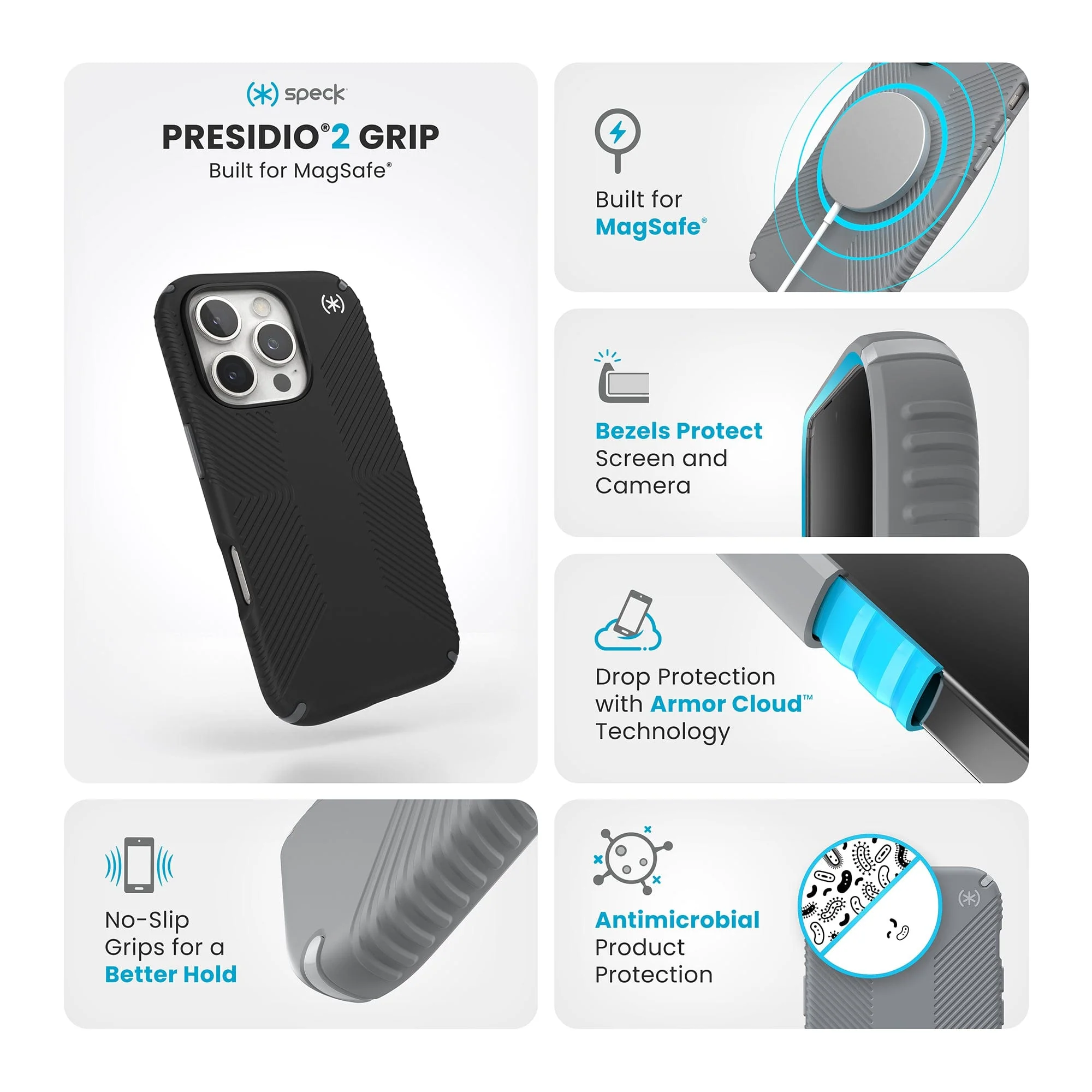 Presidio2 Grip MagSafe Apple iPhone 16 Pro Case - Image 10