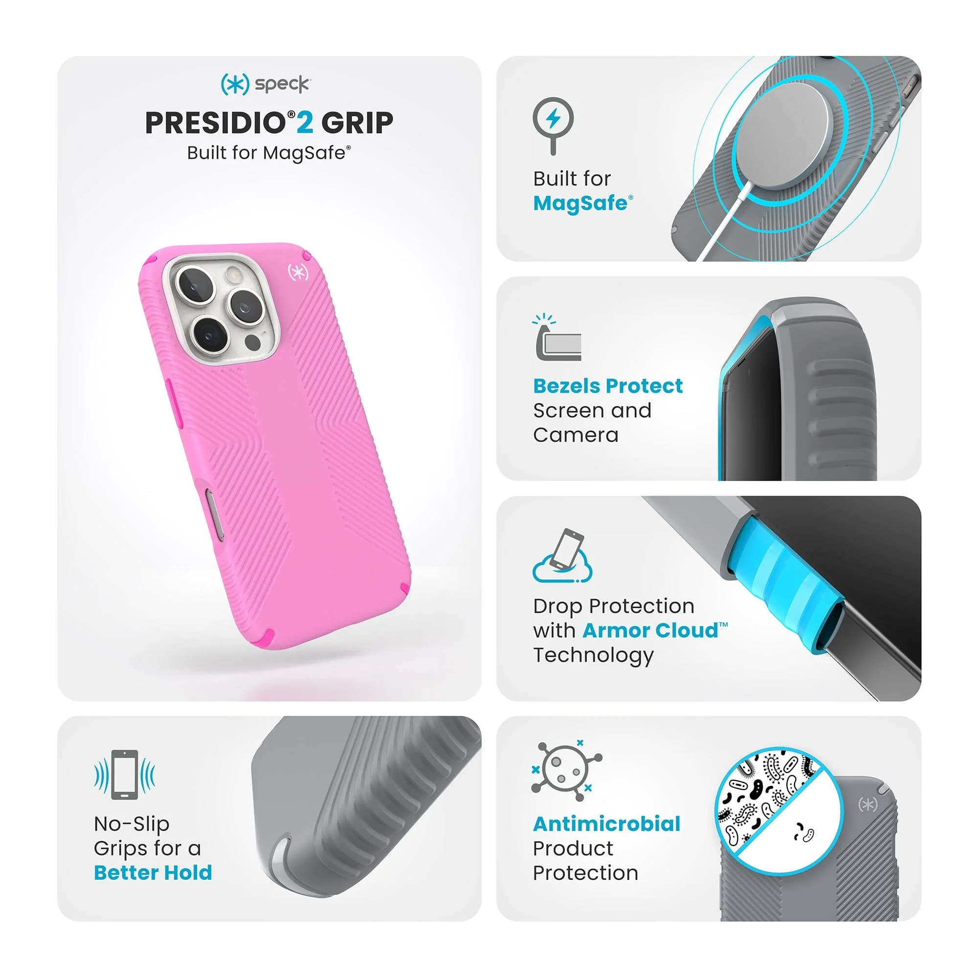 Presidio2 Grip MagSafe Apple iPhone 16 Pro Case - Image 20