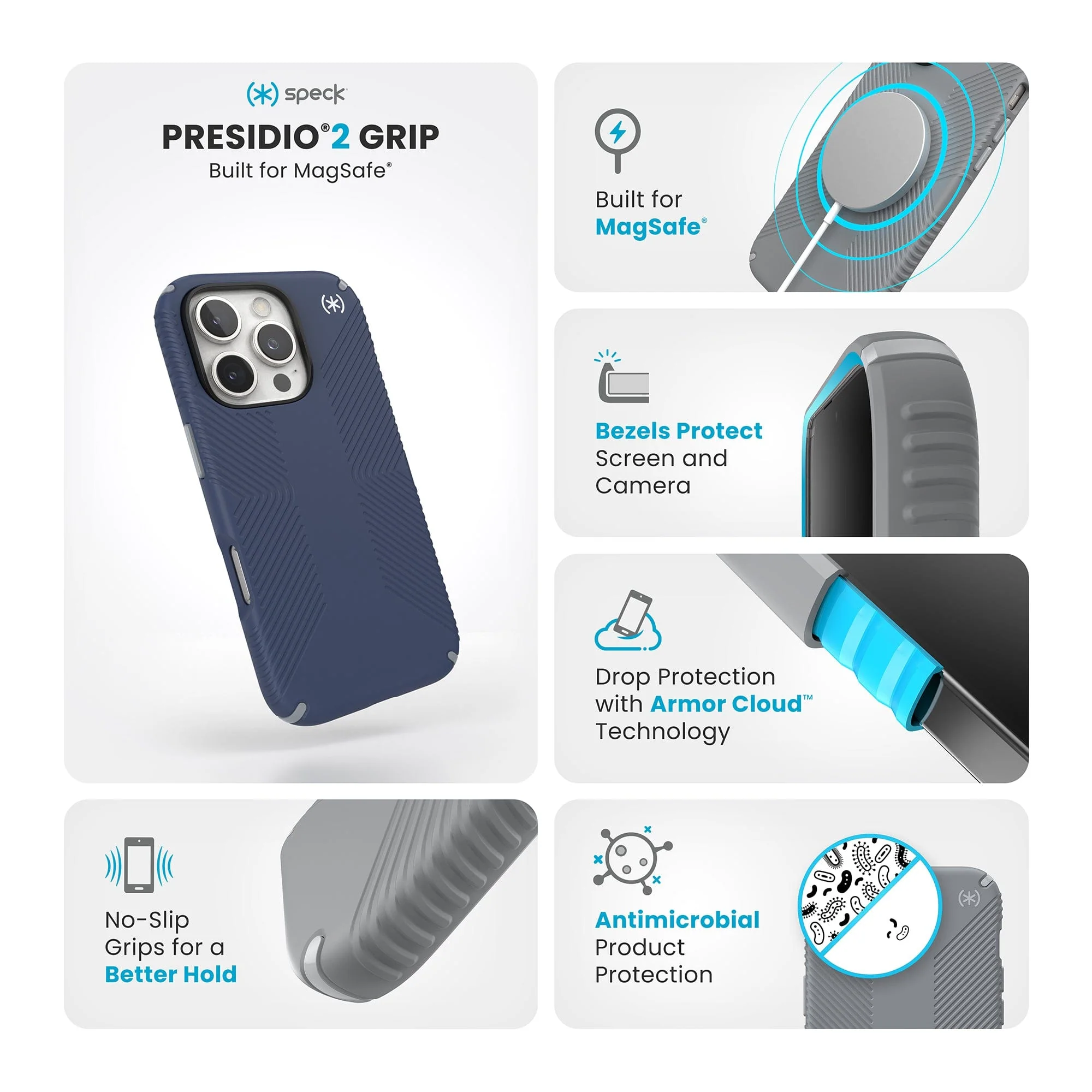 Presidio2 Grip MagSafe Apple iPhone 16 Pro Case - Image 29
