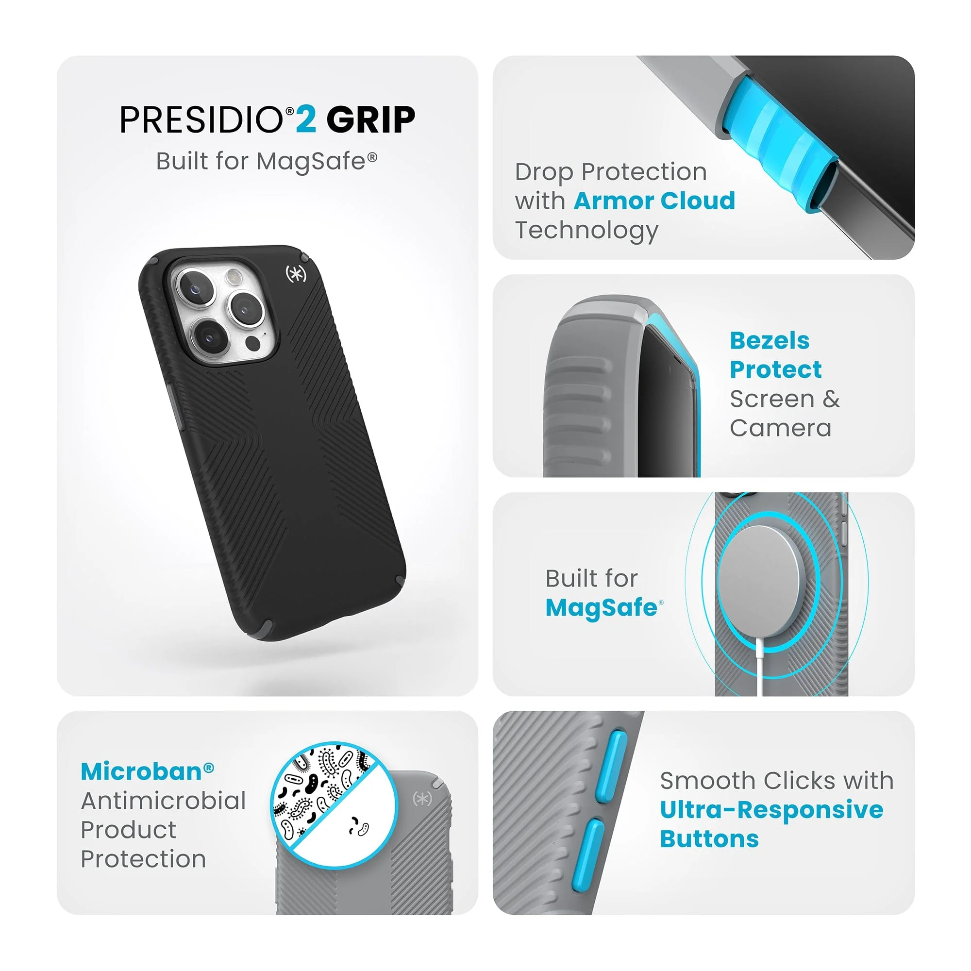 Presidio2 Grip MagSafe iPhone 15 Pro Cases - Image 18