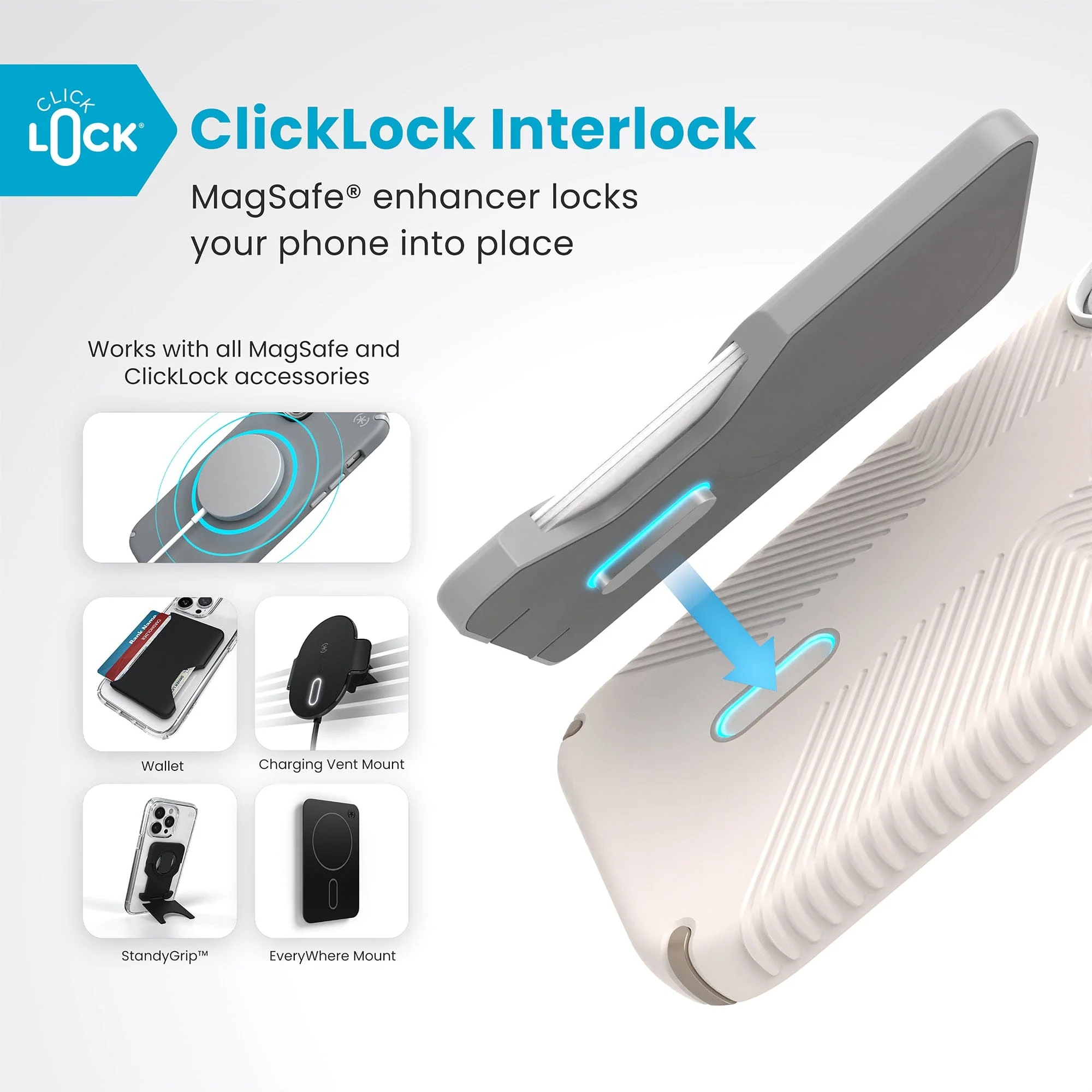 Presidio2 Grip MagSafe with ClickLock Apple iPhone 16 Case - Image 12