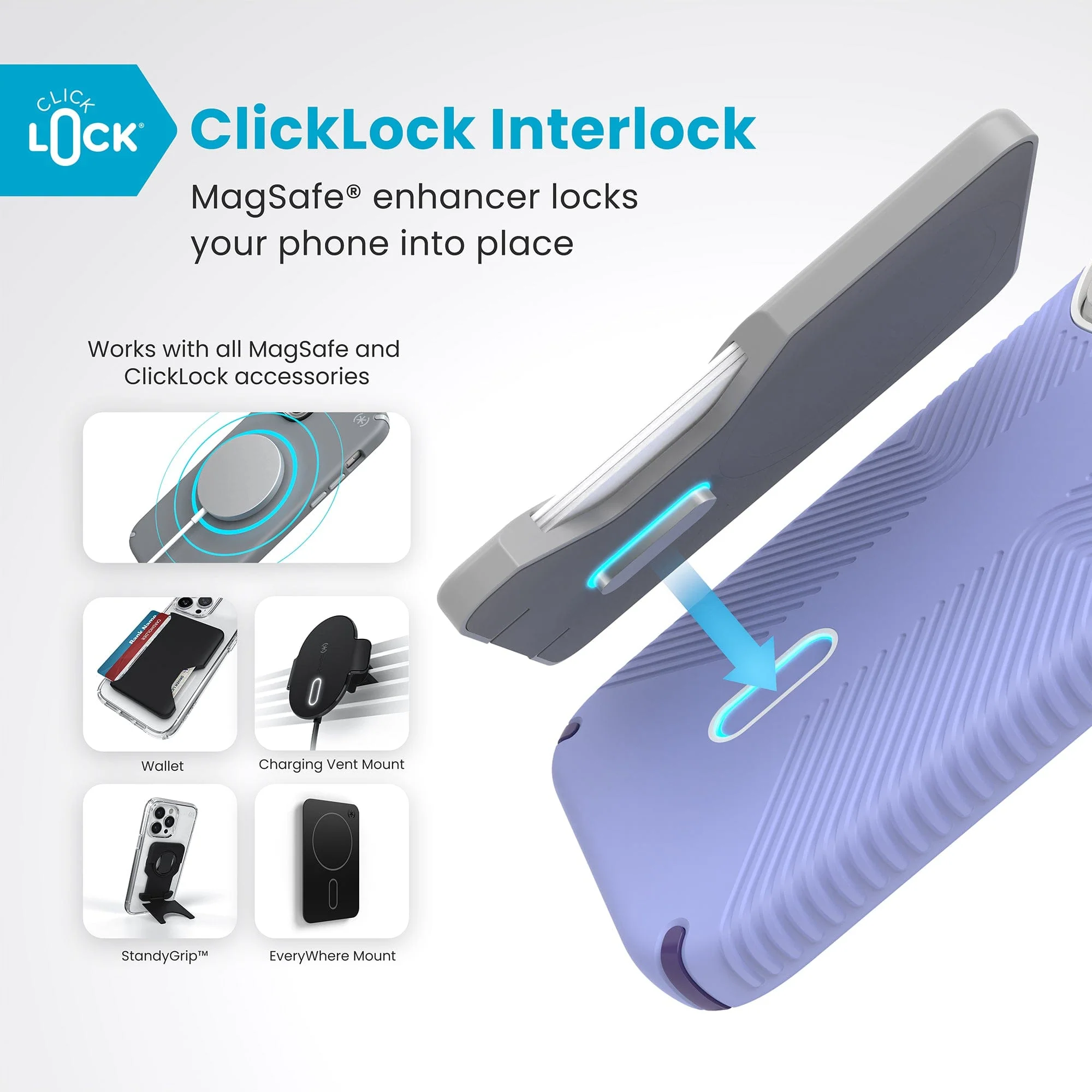 Presidio2 Grip MagSafe with ClickLock Apple iPhone 16 Pro Case - Image 12