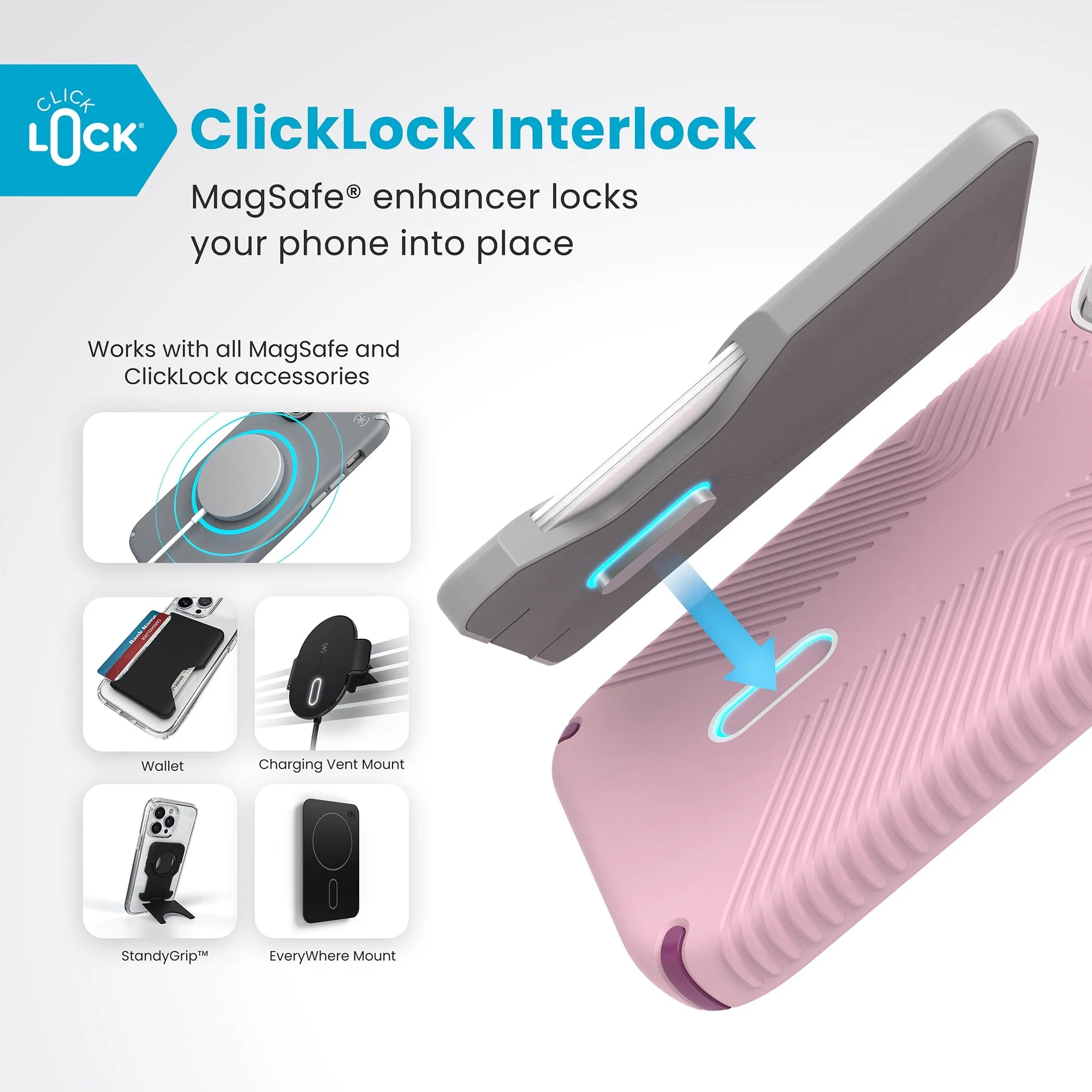 Presidio2 Grip MagSafe with ClickLock Apple iPhone 16 Pro Case - Image 22