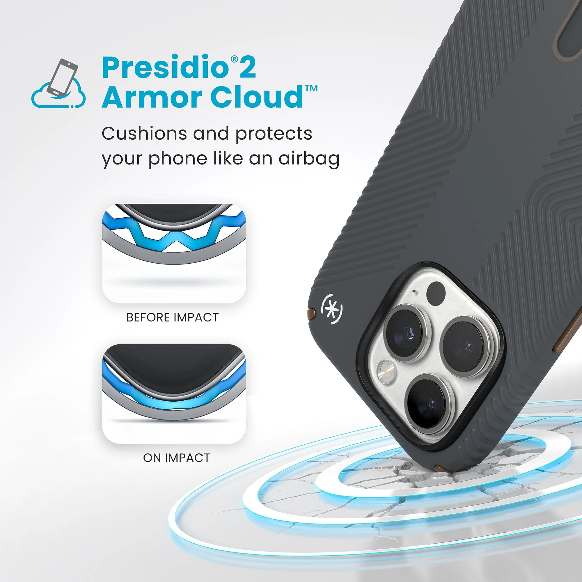 Presidio2 Grip MagSafe with ClickLock Apple iPhone 16 Pro Case - Image 43