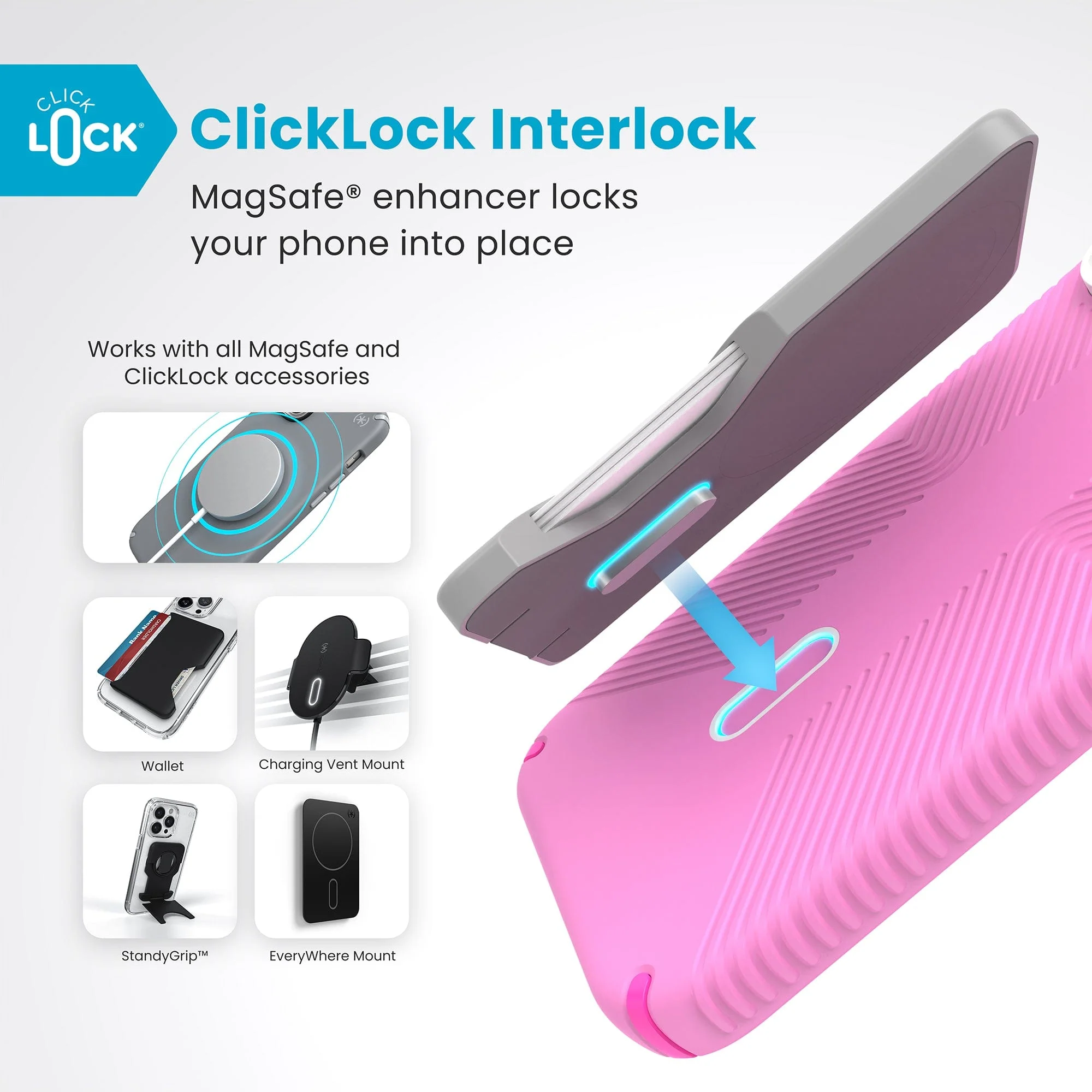 Presidio2 Grip MagSafe with ClickLock Apple iPhone 16 Pro Max Case - Image 22