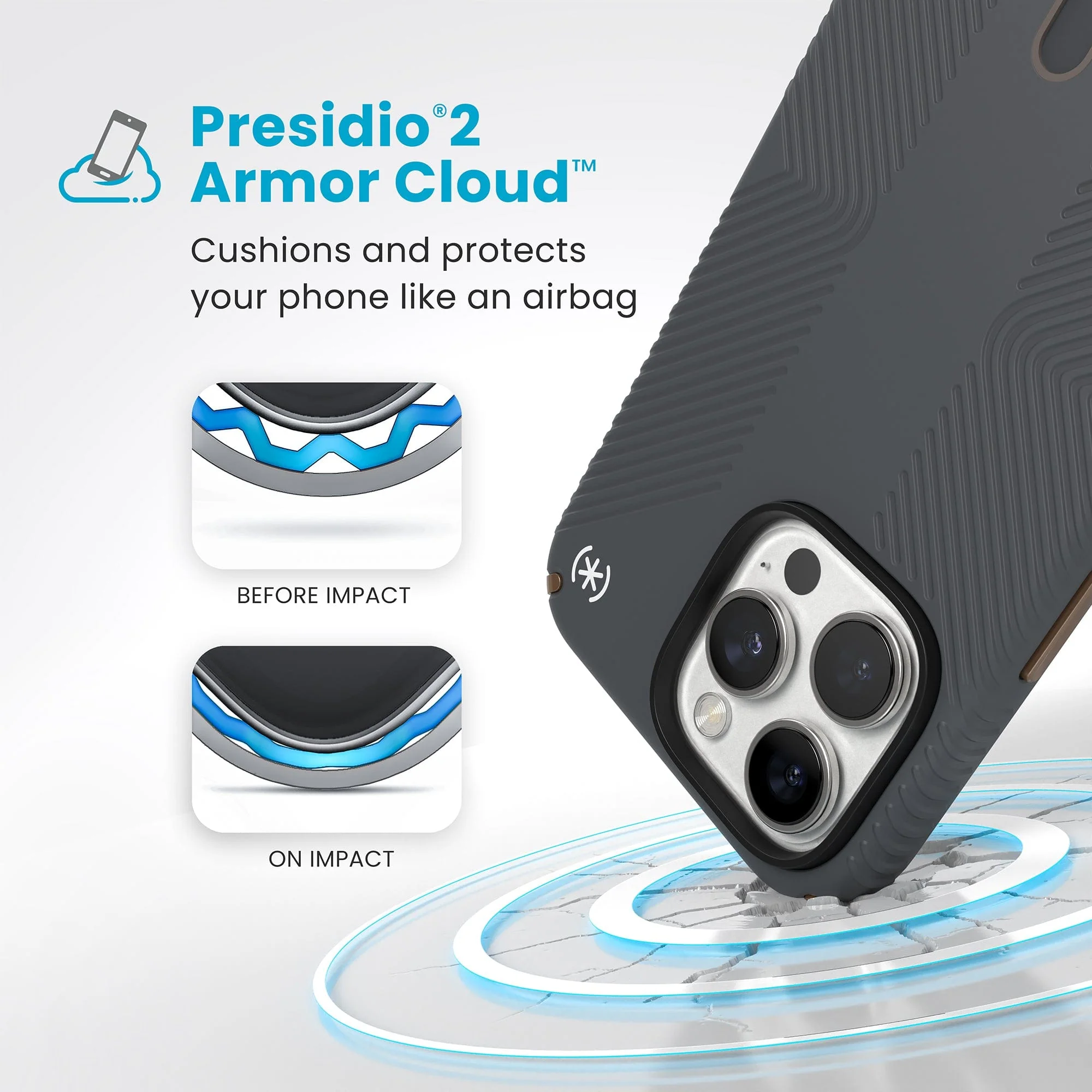 Presidio2 Grip MagSafe with ClickLock Apple iPhone 16 Pro Max Case - Image 43