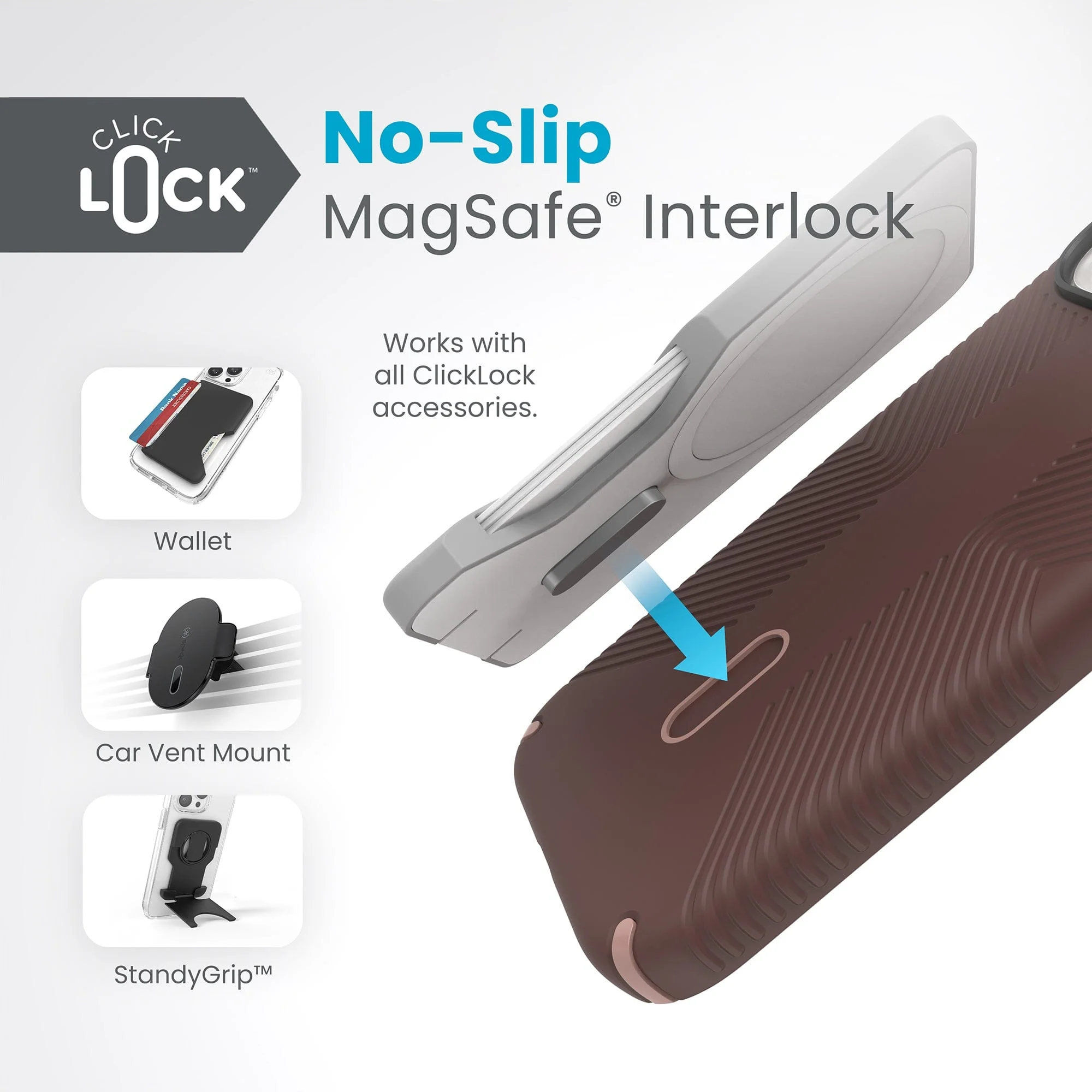 Presidio2 Grip MagSafe with ClickLock Apple iPhone 15 Case - Image 29
