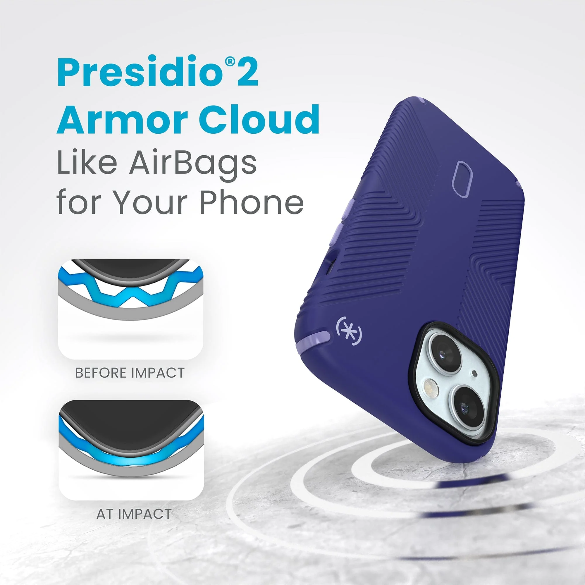 Presidio2 Grip MagSafe with ClickLock Apple iPhone 15 Case - Image 3