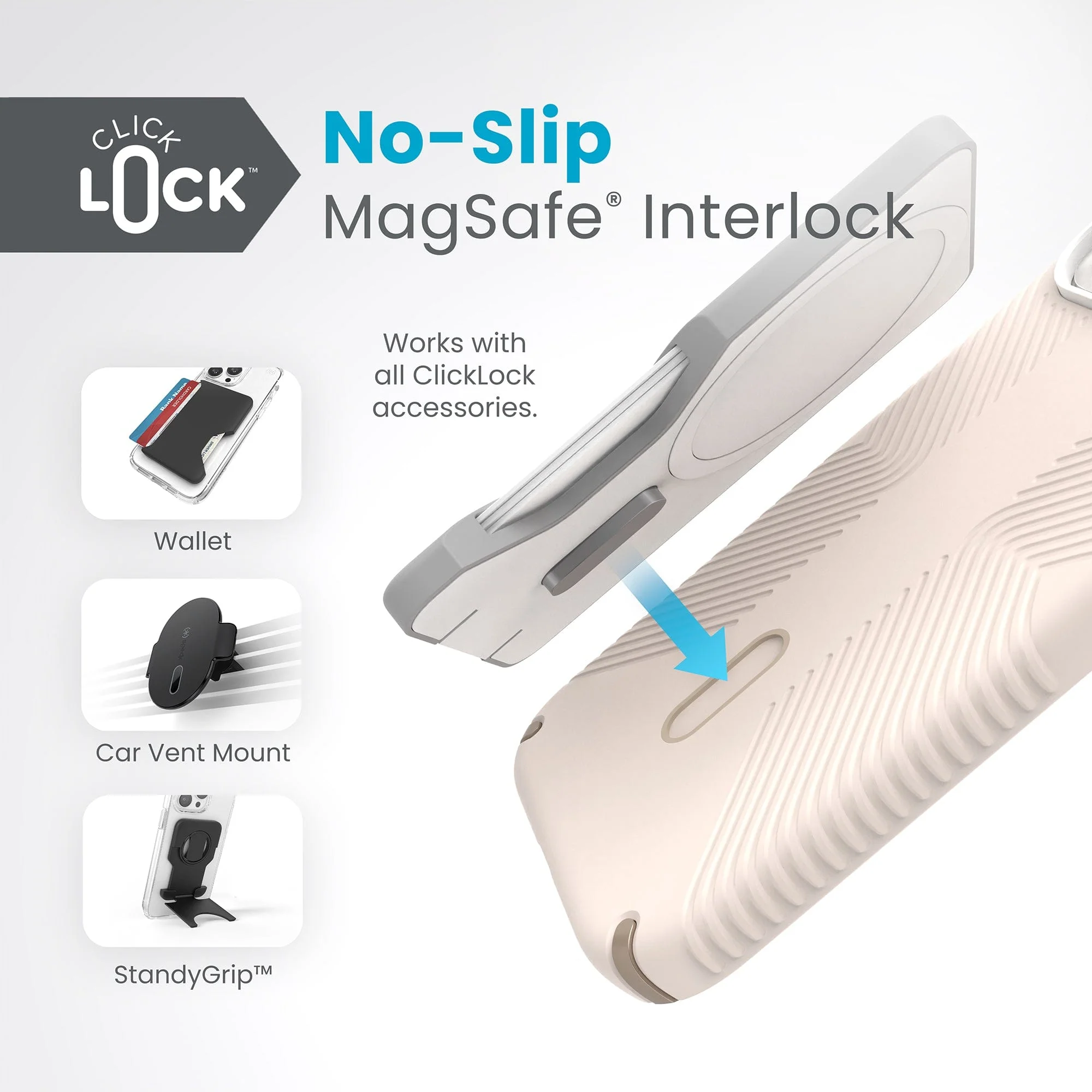 Presidio2 Grip MagSafe with ClickLock Apple iPhone 15 Case - Image 56