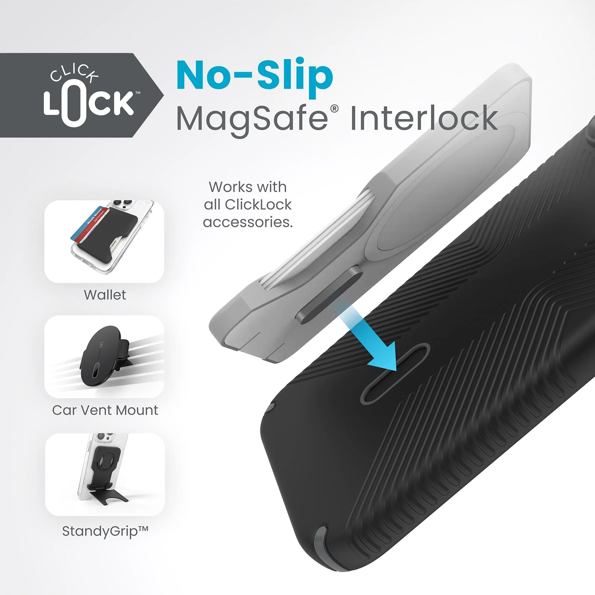 Presidio2 Grip MagSafe with ClickLock iPhone 15 Plus Cases - Image 10