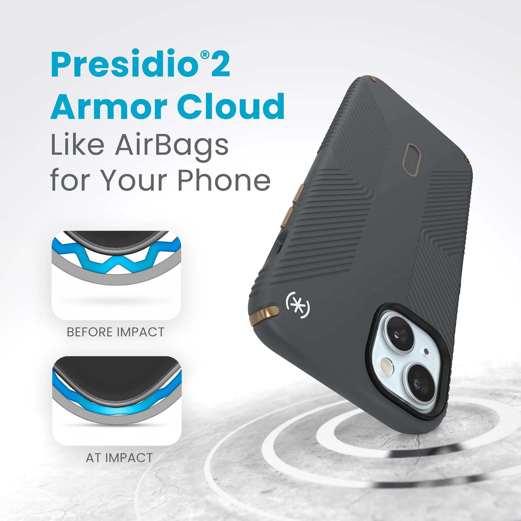 Presidio2 Grip MagSafe with ClickLock iPhone 15 Plus Cases - Image 38