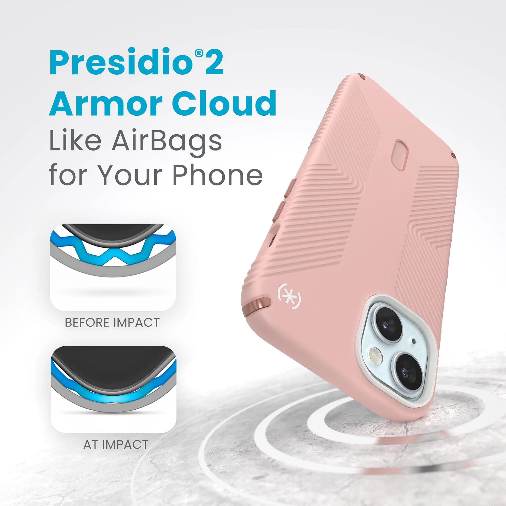 Presidio2 Grip MagSafe with ClickLock iPhone 15 Plus Cases - Image 47