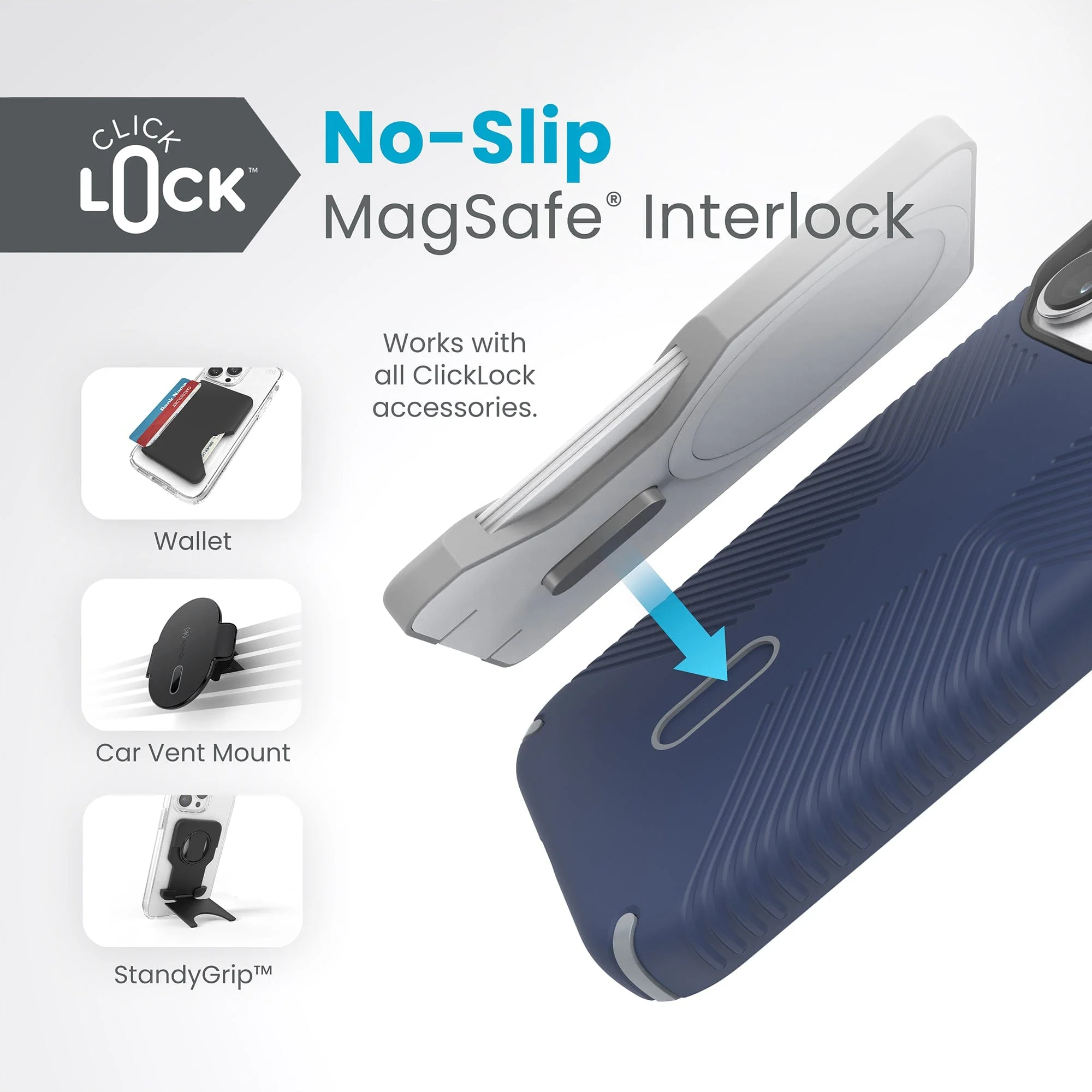 Presidio2 Grip MagSafe with ClickLock iPhone 15 Pro Cases - Image 20