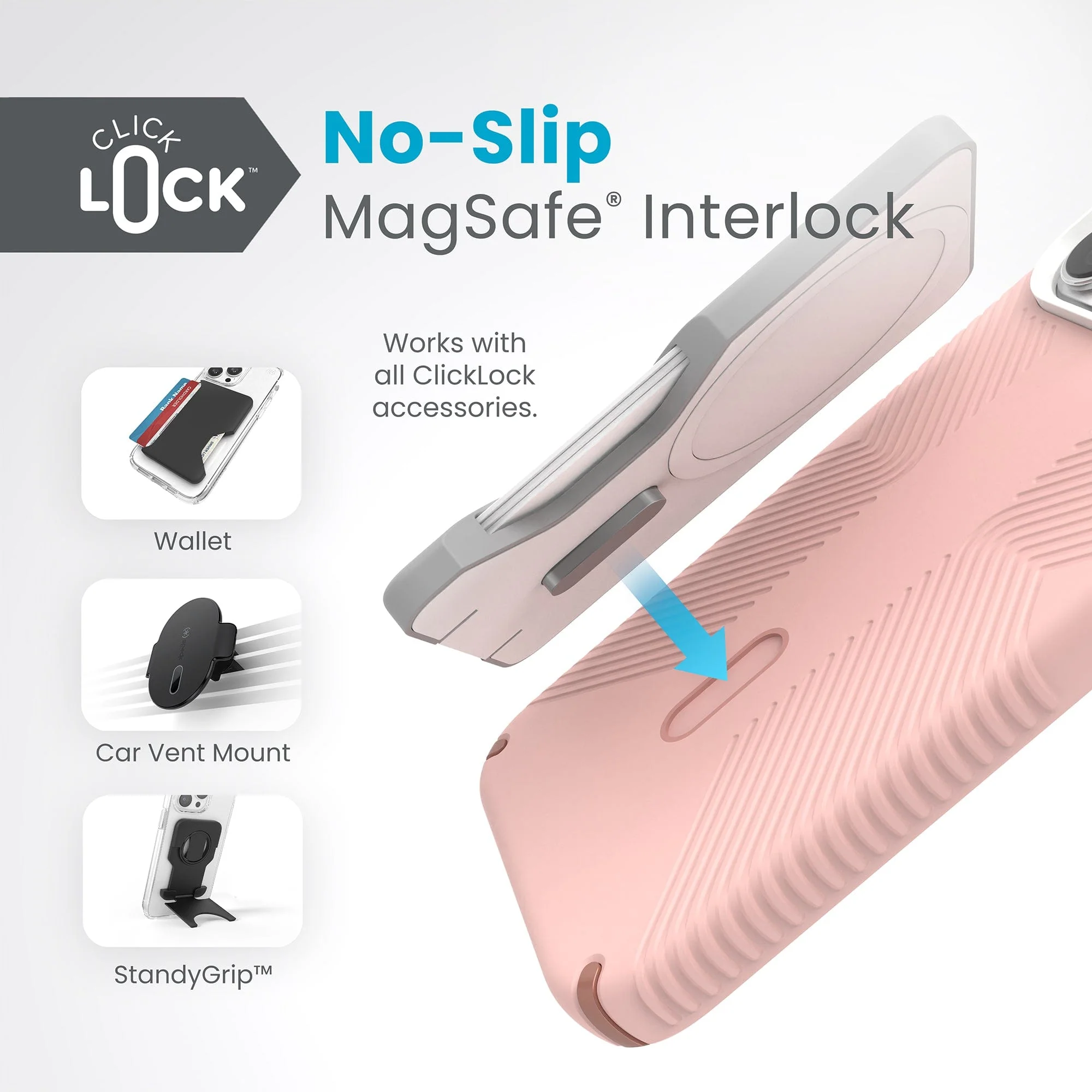 Presidio2 Grip MagSafe with ClickLock iPhone 15 Pro Max Cases - Image 47