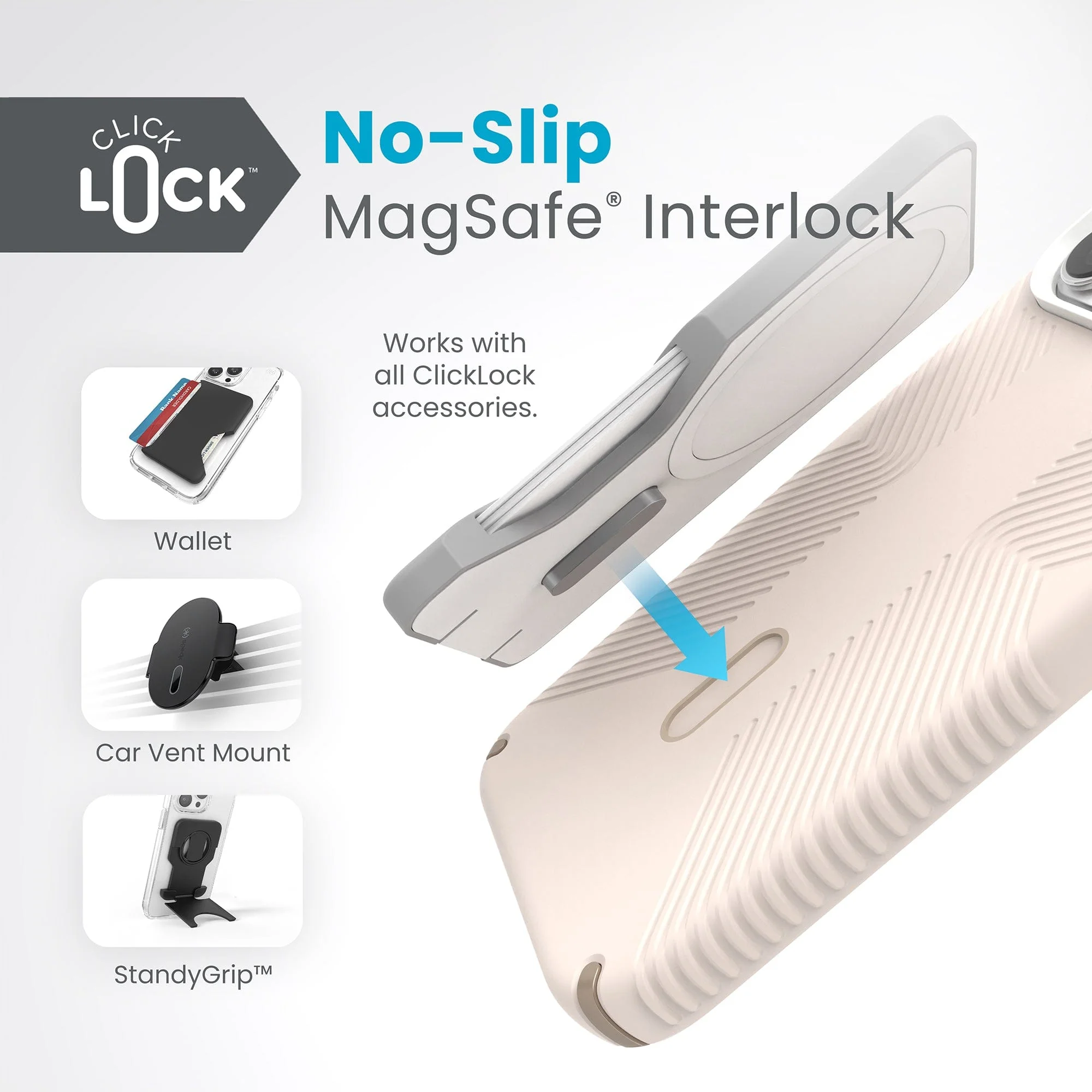 Presidio2 Grip MagSafe with ClickLock iPhone 15 Pro Max Cases - Image 57