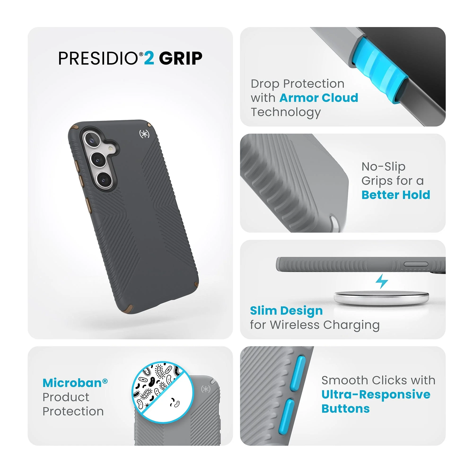 Presidio2 Grip Samsung Galaxy S24 Cases - Image 27