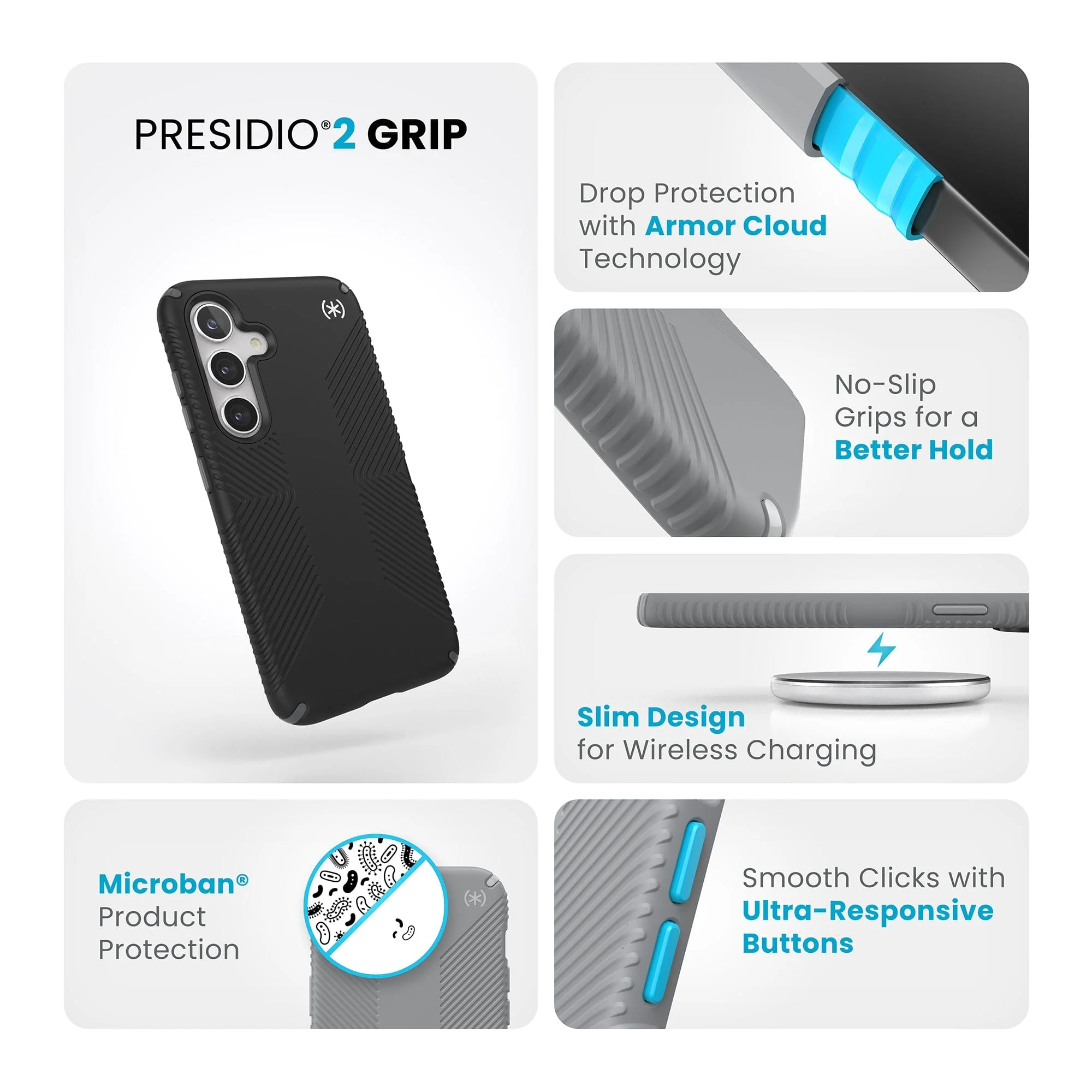 Presidio2 Grip Samsung Galaxy S24 Cases - Image 9
