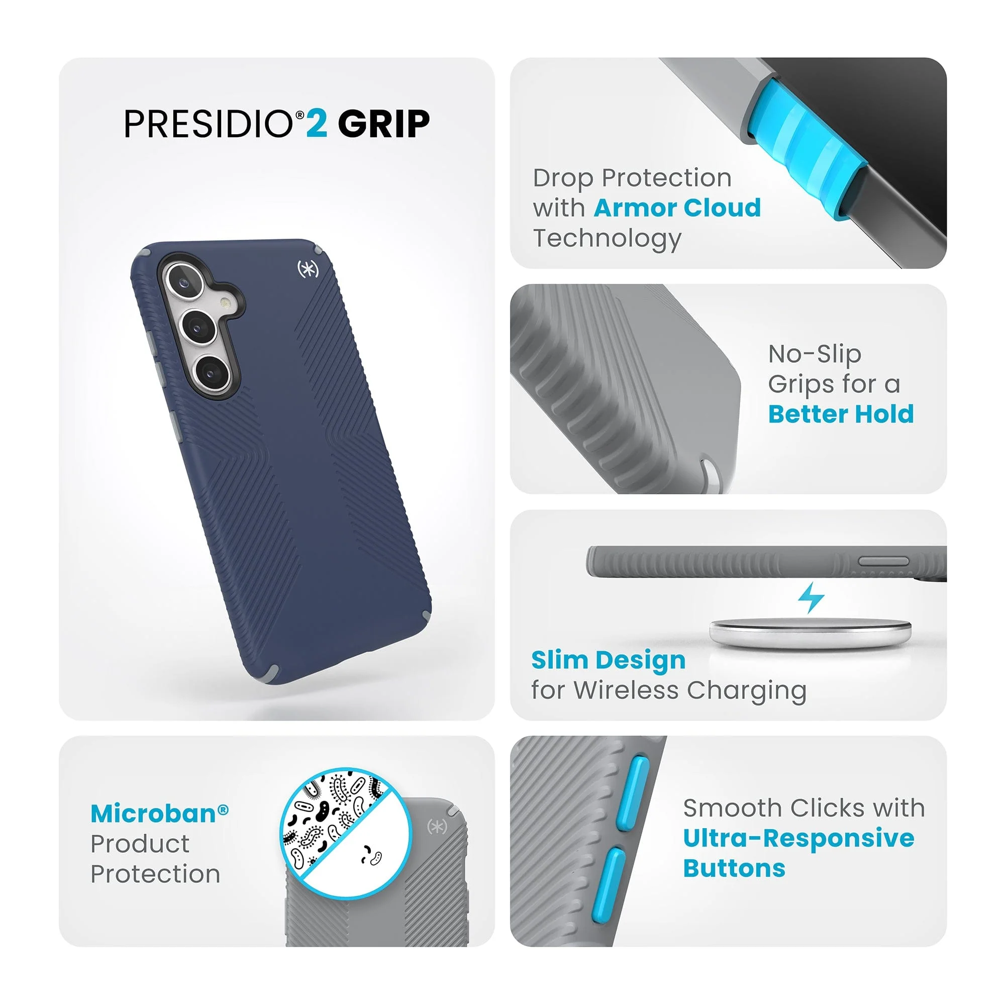 Presidio2 Grip Samsung Galaxy S24+ Cases - Image 18