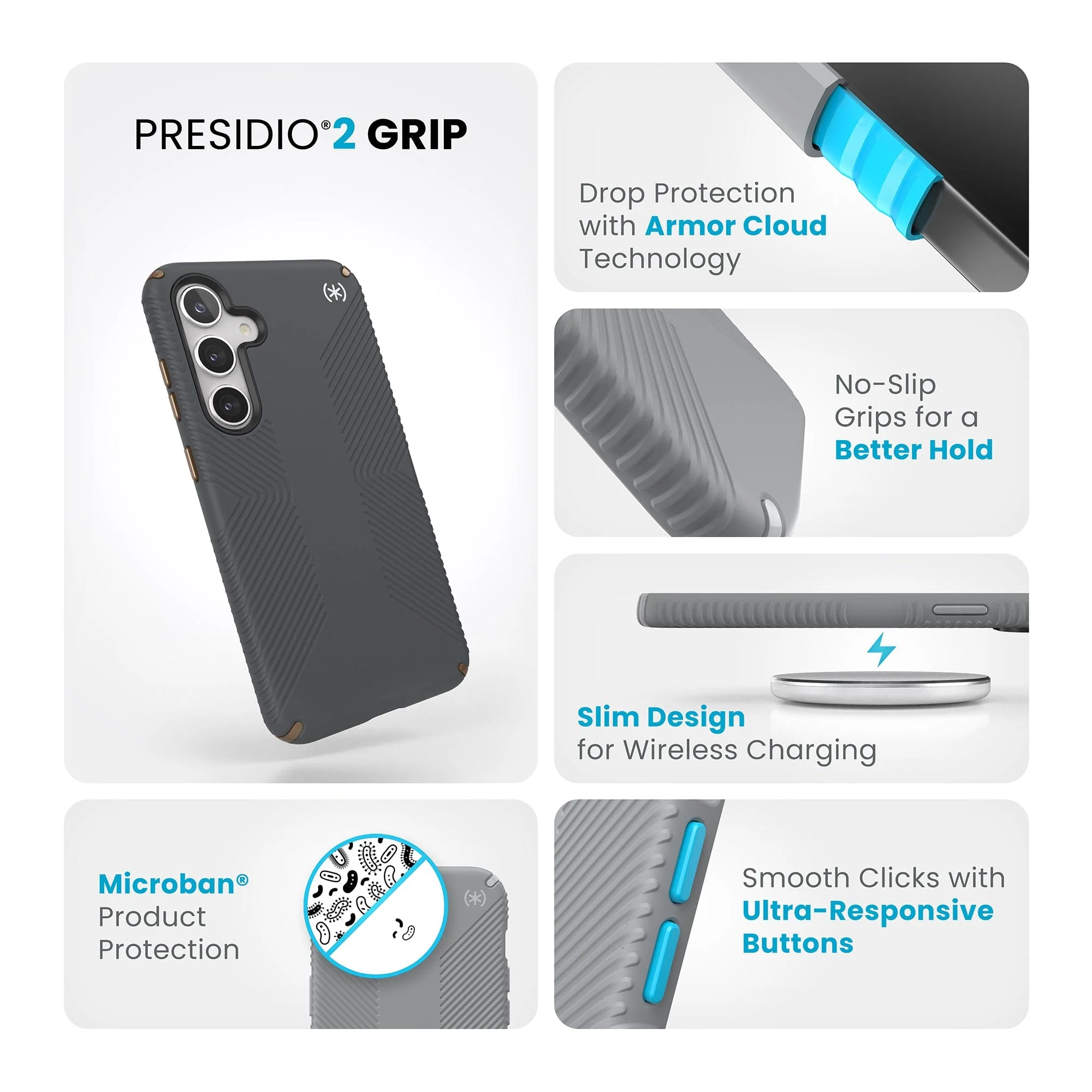 Presidio2 Grip Samsung Galaxy S24+ Cases - Image 27