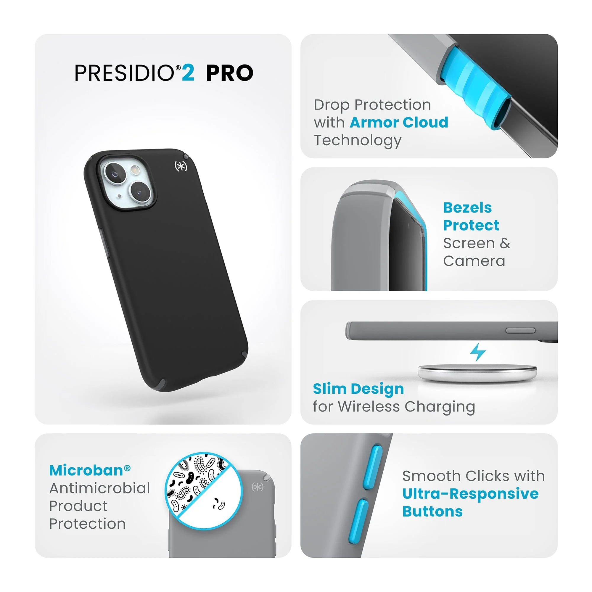 Presidio2 Pro Apple iPhone 15 Case - Image 18
