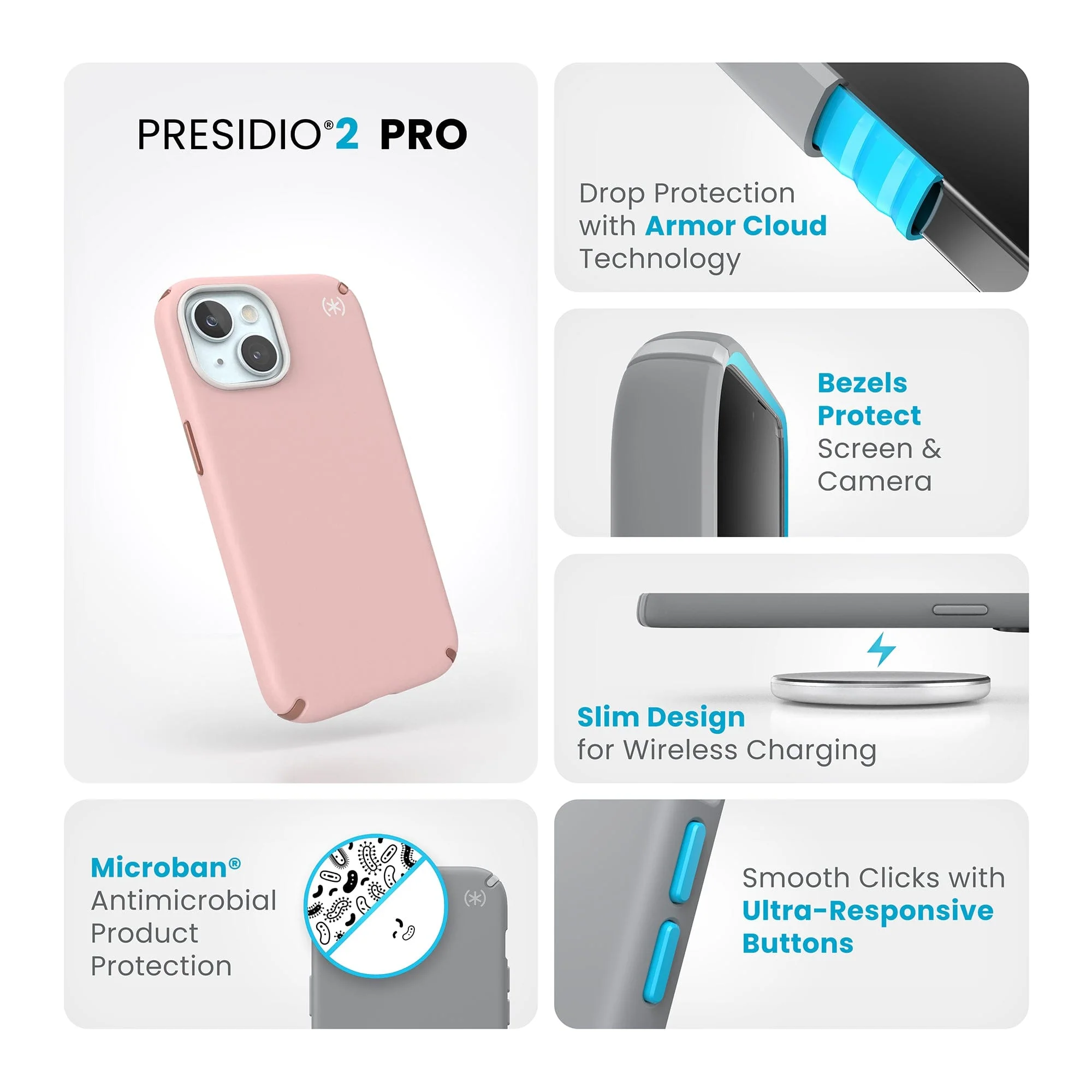 Presidio2 Pro Apple iPhone 15 Case - Image 9
