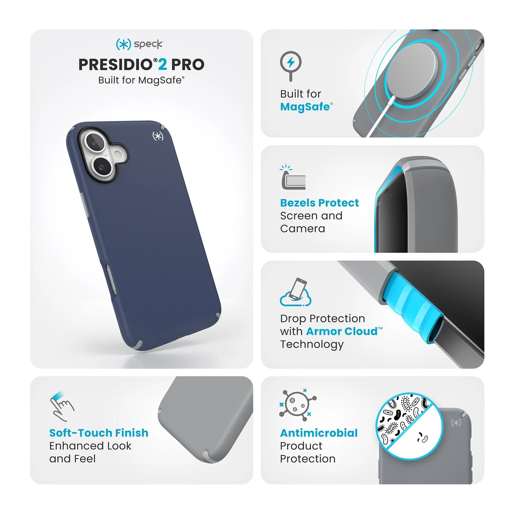 Presidio2 Pro MagSafe Apple iPhone 16 Plus Case - Image 10