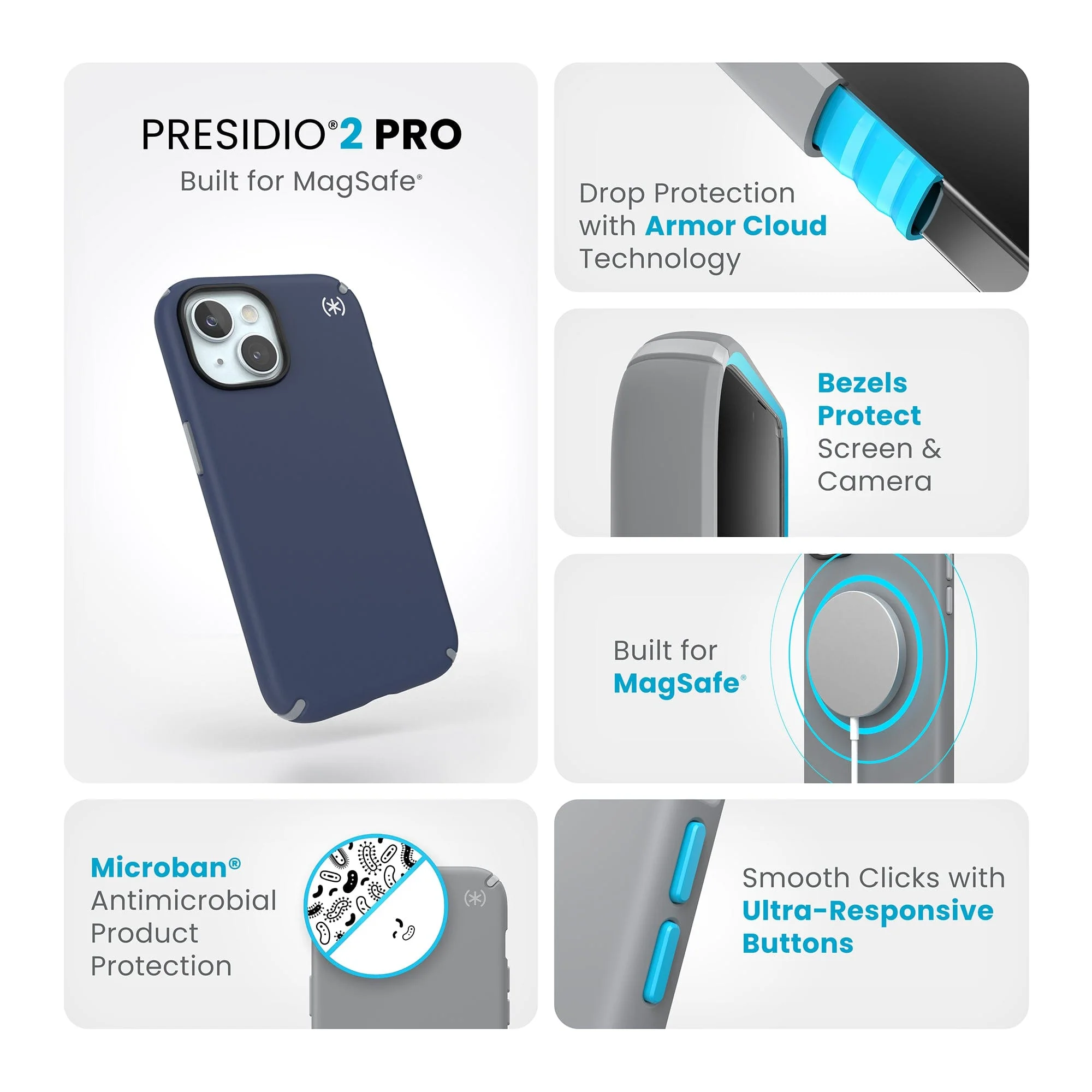Presidio2 Pro MagSafe Apple iPhone 15 Case - Image 27