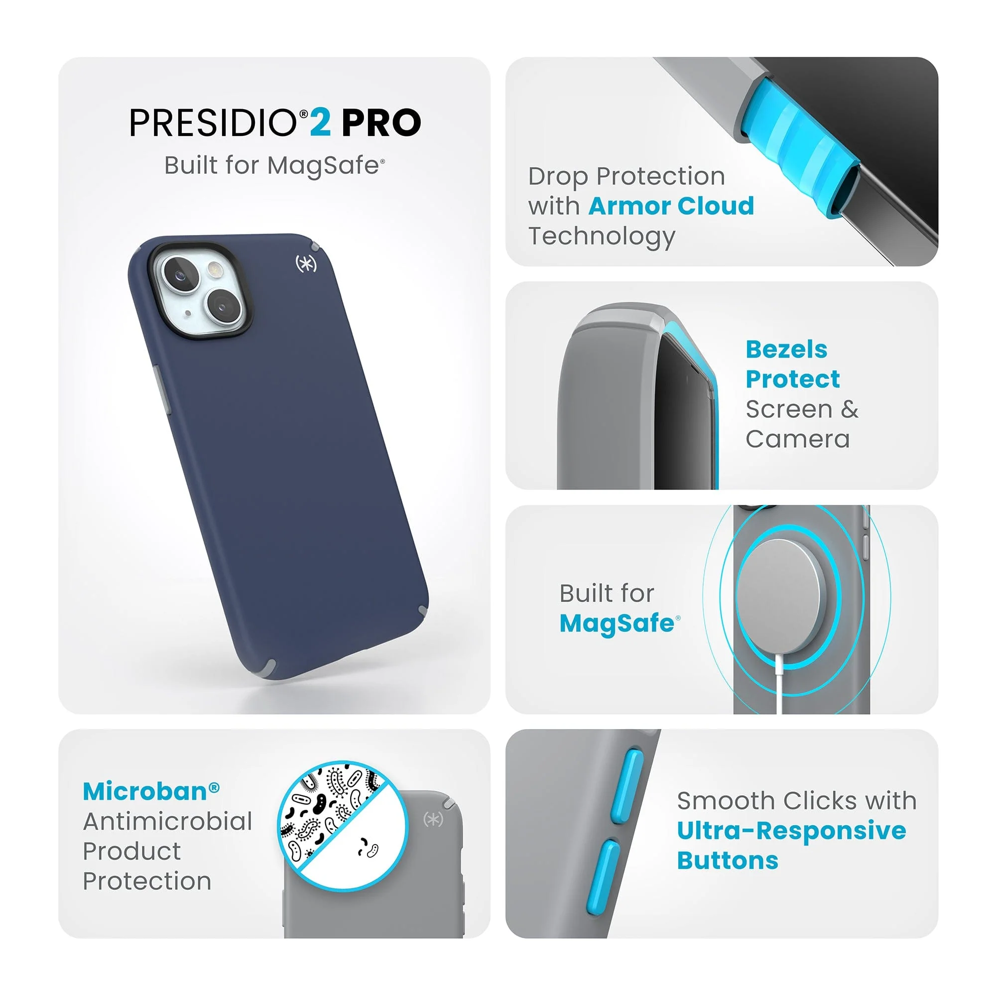 Presidio2 Pro MagSafe iPhone 15 Plus Cases - Image 9