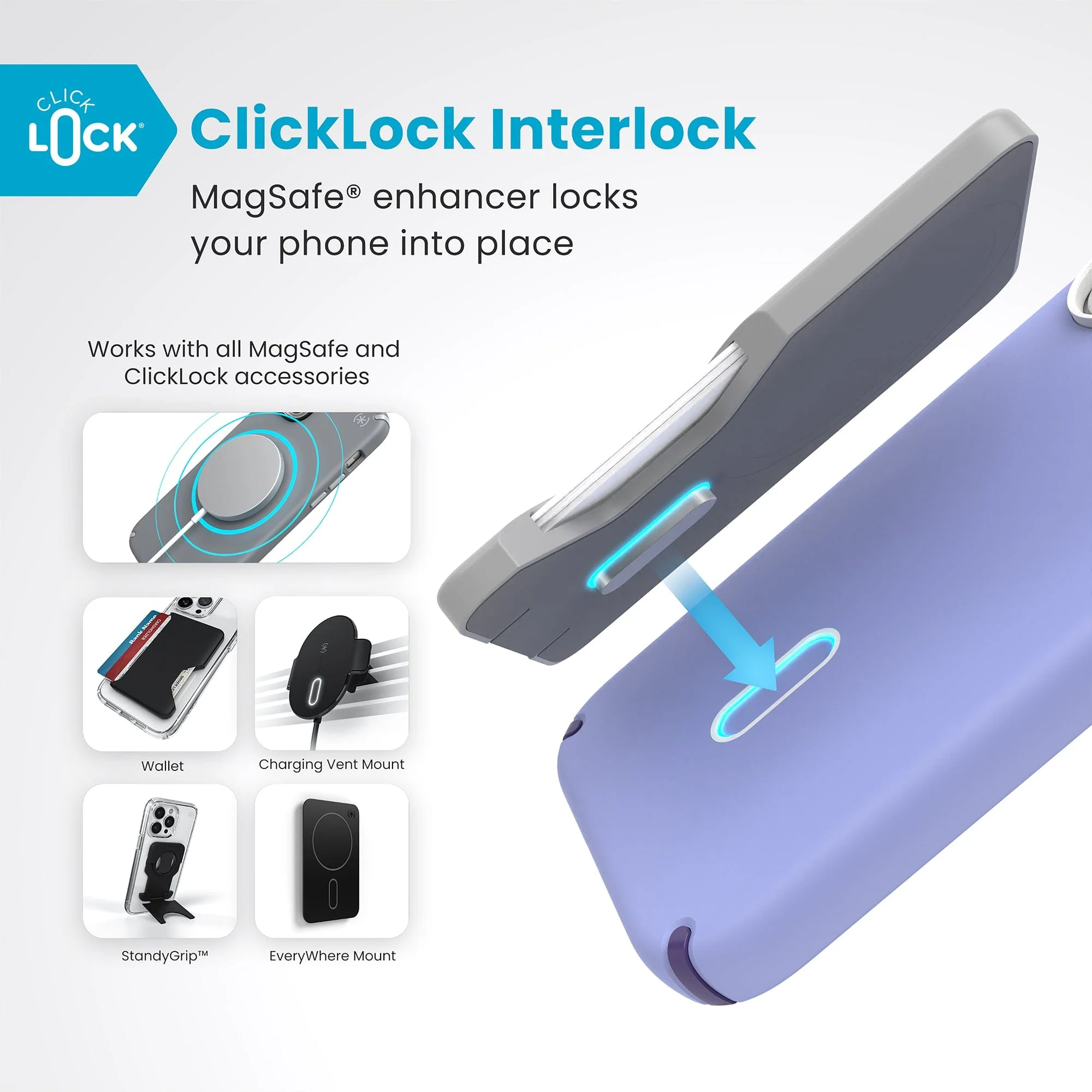 Presidio2 Pro MagSafe with ClickLock Apple iPhone 16 Case - Image 2
