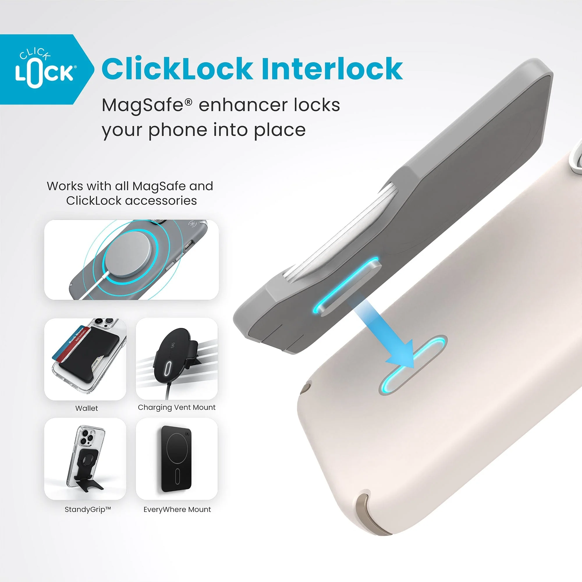 Presidio2 Pro MagSafe with ClickLock Apple iPhone 16 Case - Image 22
