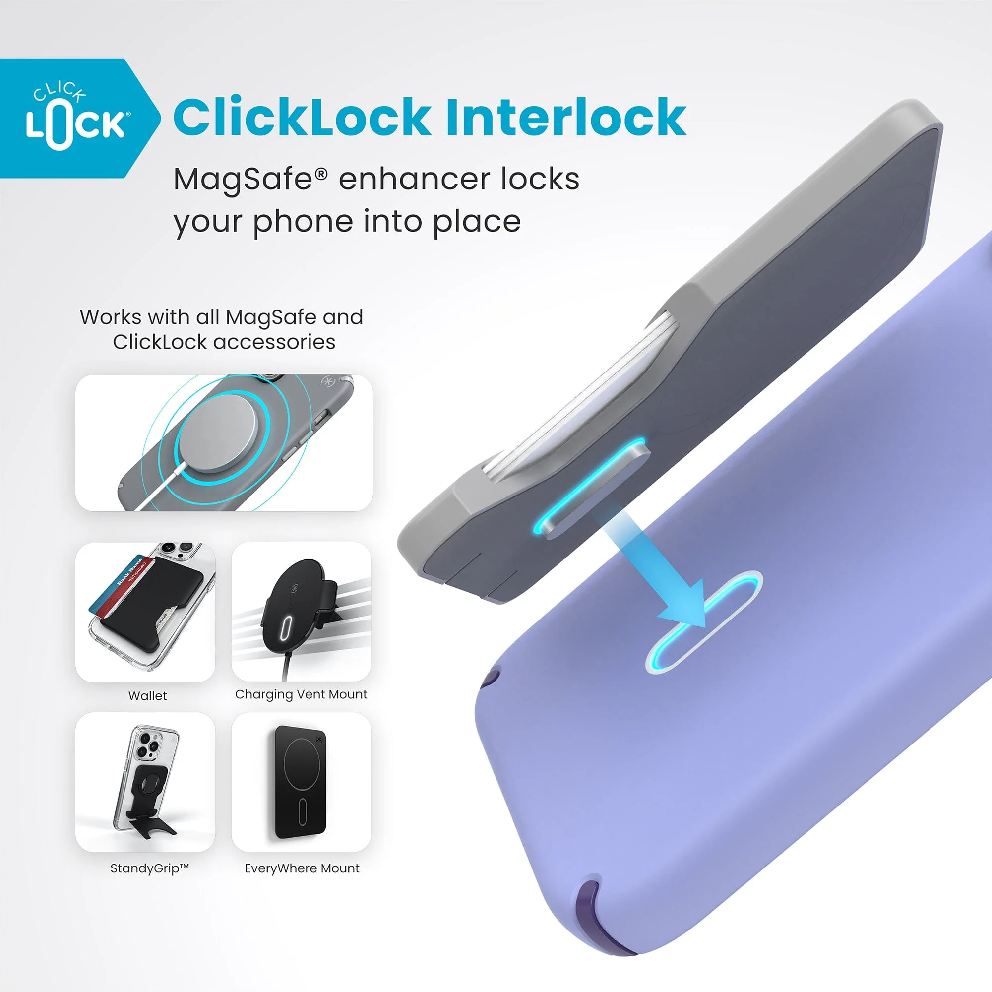 Presidio2 Pro MagSafe with ClickLock Apple iPhone 16 Plus Case - Image 2