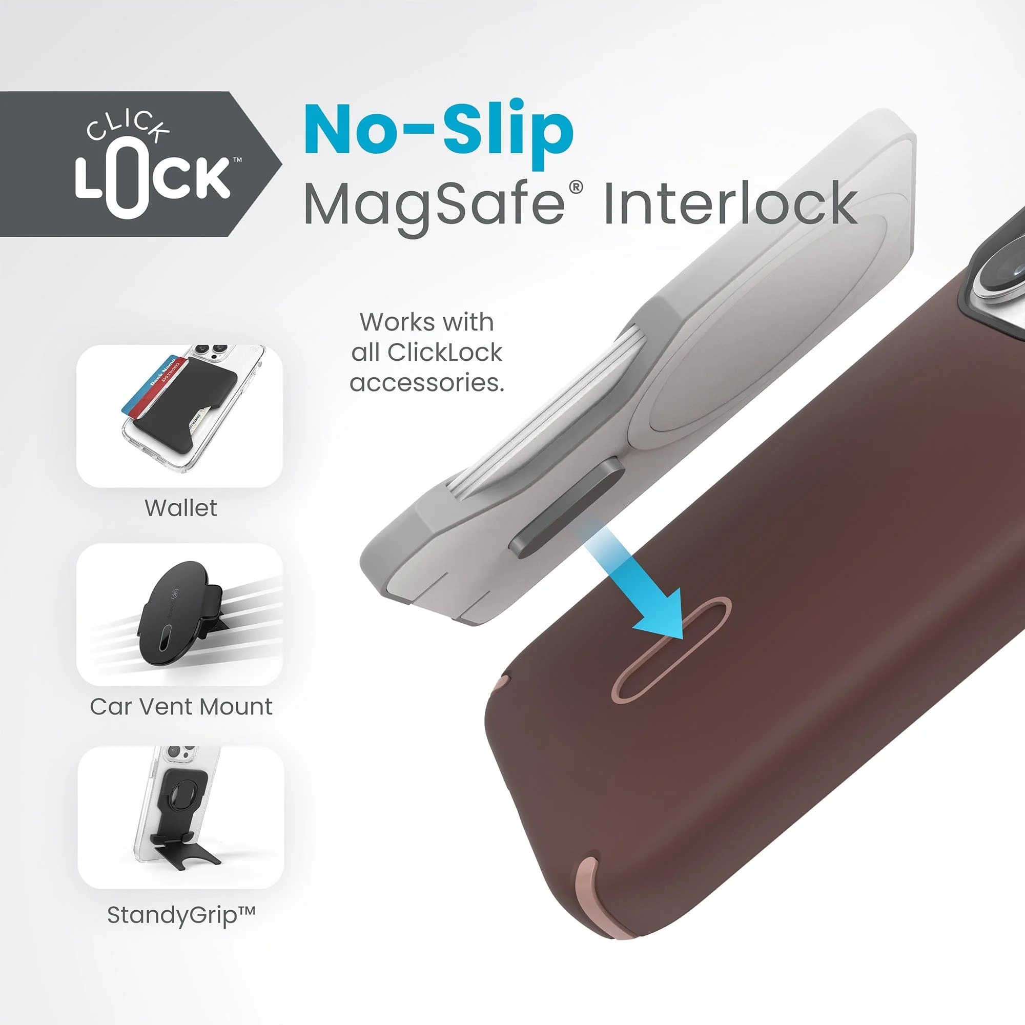 Presidio2 Pro MagSafe with ClickLock iPhone 15 Pro Cases - Image 2