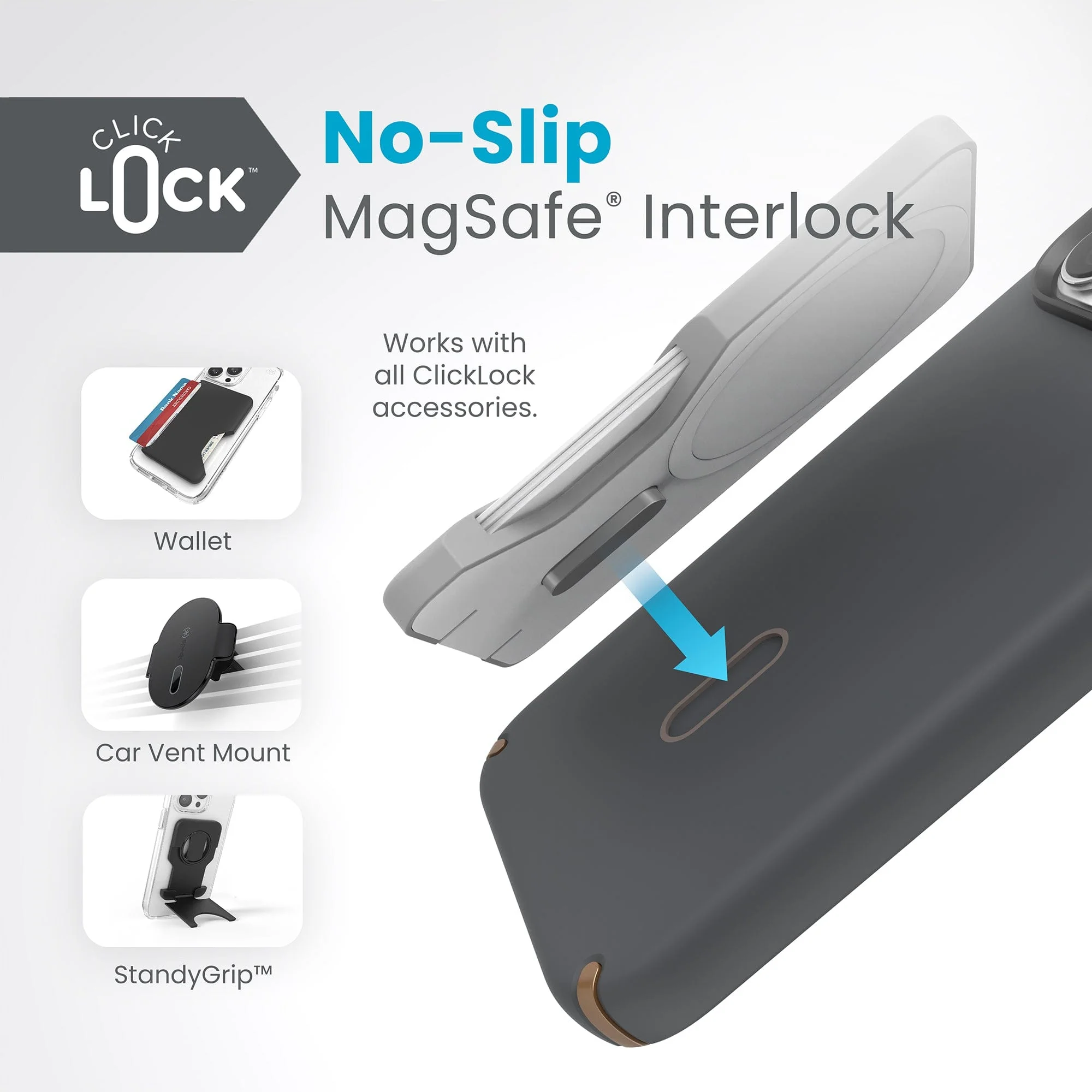 Presidio2 Pro MagSafe with ClickLock iPhone 15 Pro Max Cases - Image 2